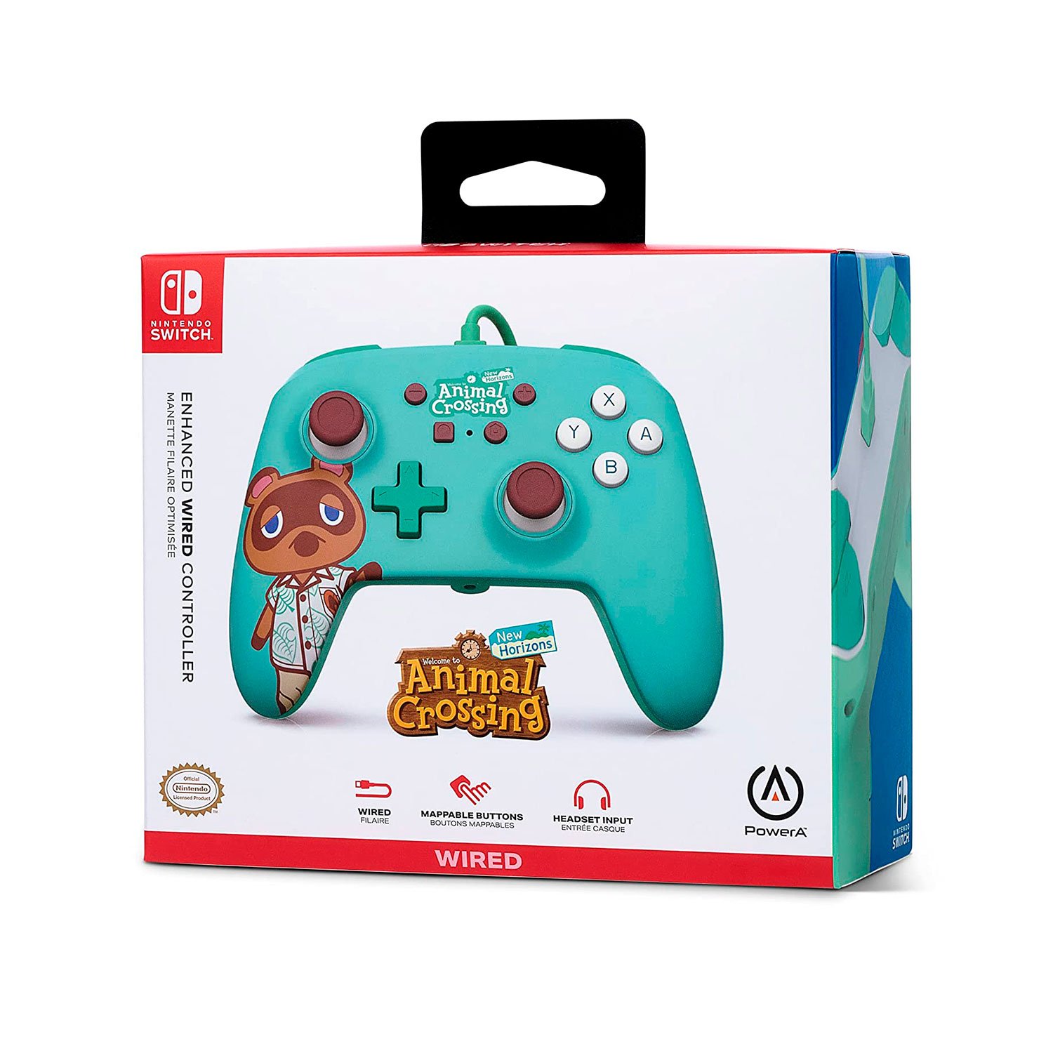 CONTROLADOR POWERA ENHANCED WIRED CONTROLLER TOM NOOK NINTENDO SWITCH - 1