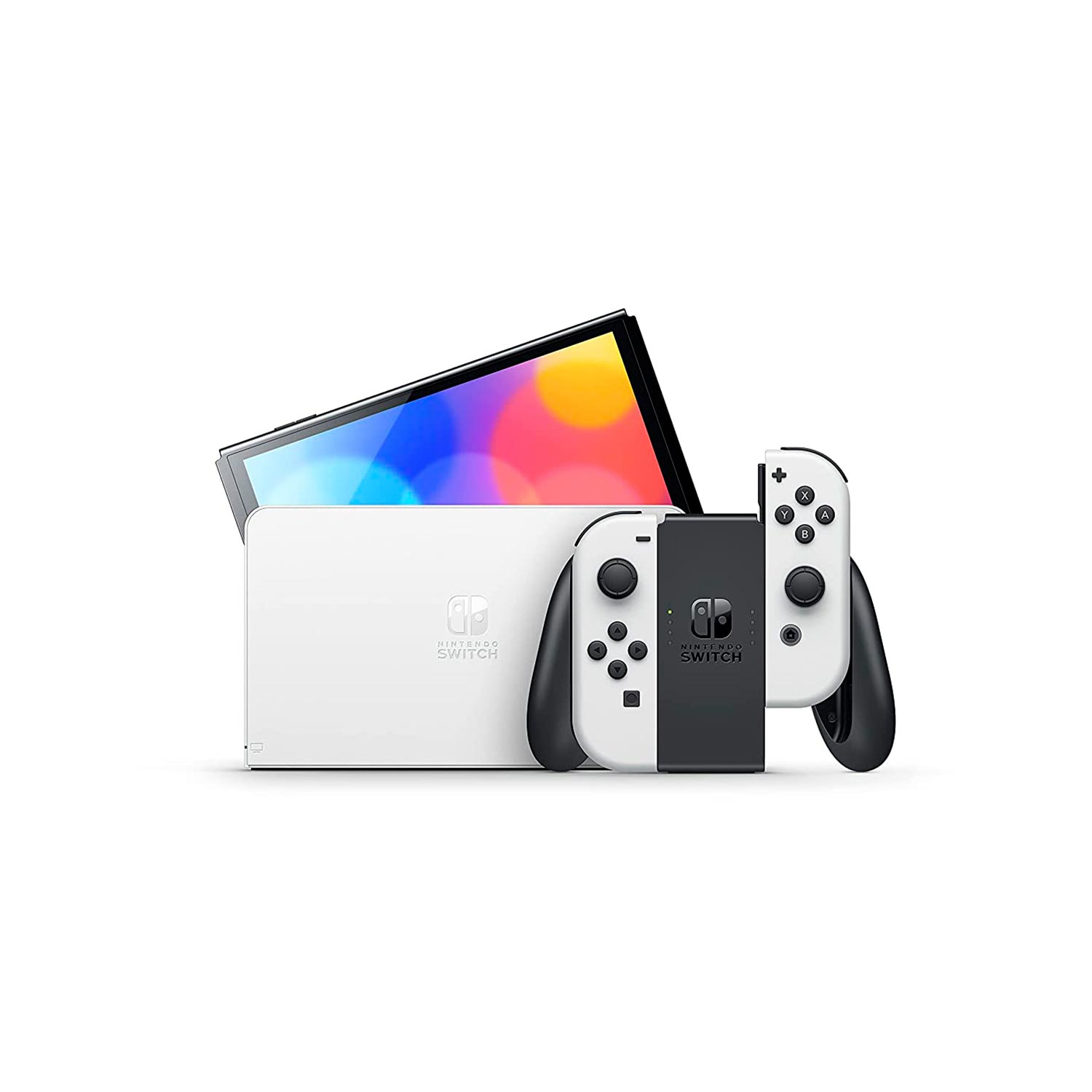 CONSOLA NINTENDO SWITCH OLED BLANCO + SPLATOON 3 - 2