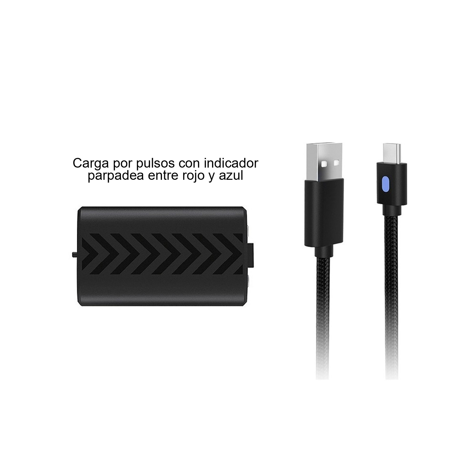 BATERIA RECARGABLE DOBE + CABLE USB C PARA X-SERIES S/X 1200MAH 3M NEGRO - 4