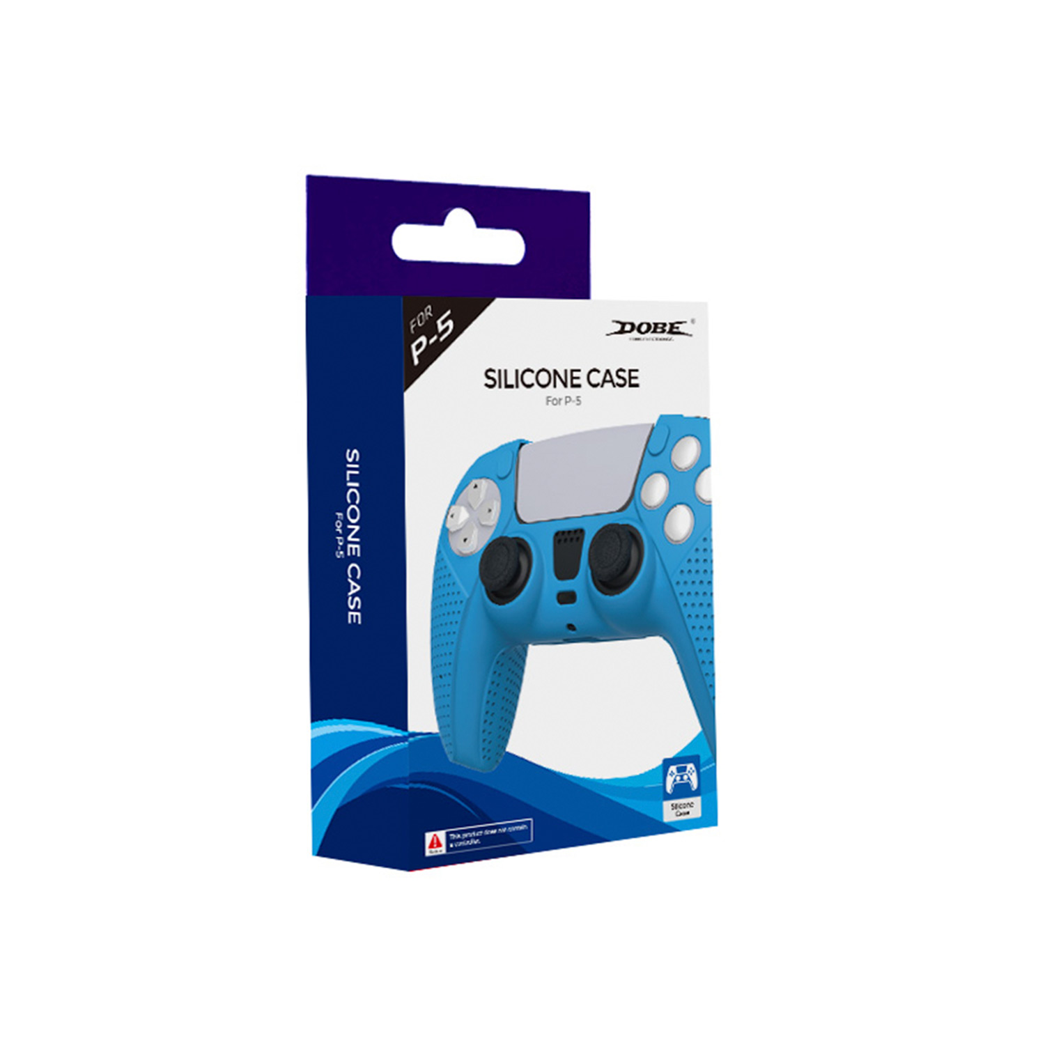 SILICONA DOBE PARA MANDO DUALSENSE PS5 AZUL - 1