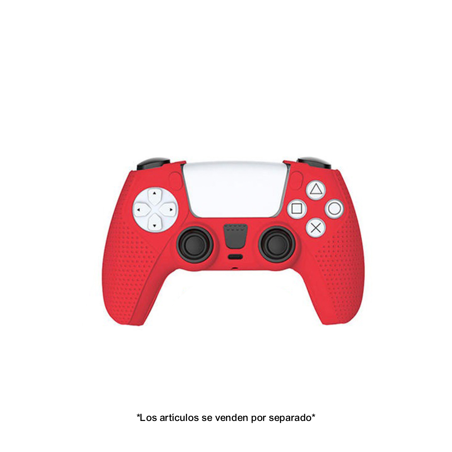 SILICONA DOBE PARA MANDO DUALSENSE PS5 ROJO - 3