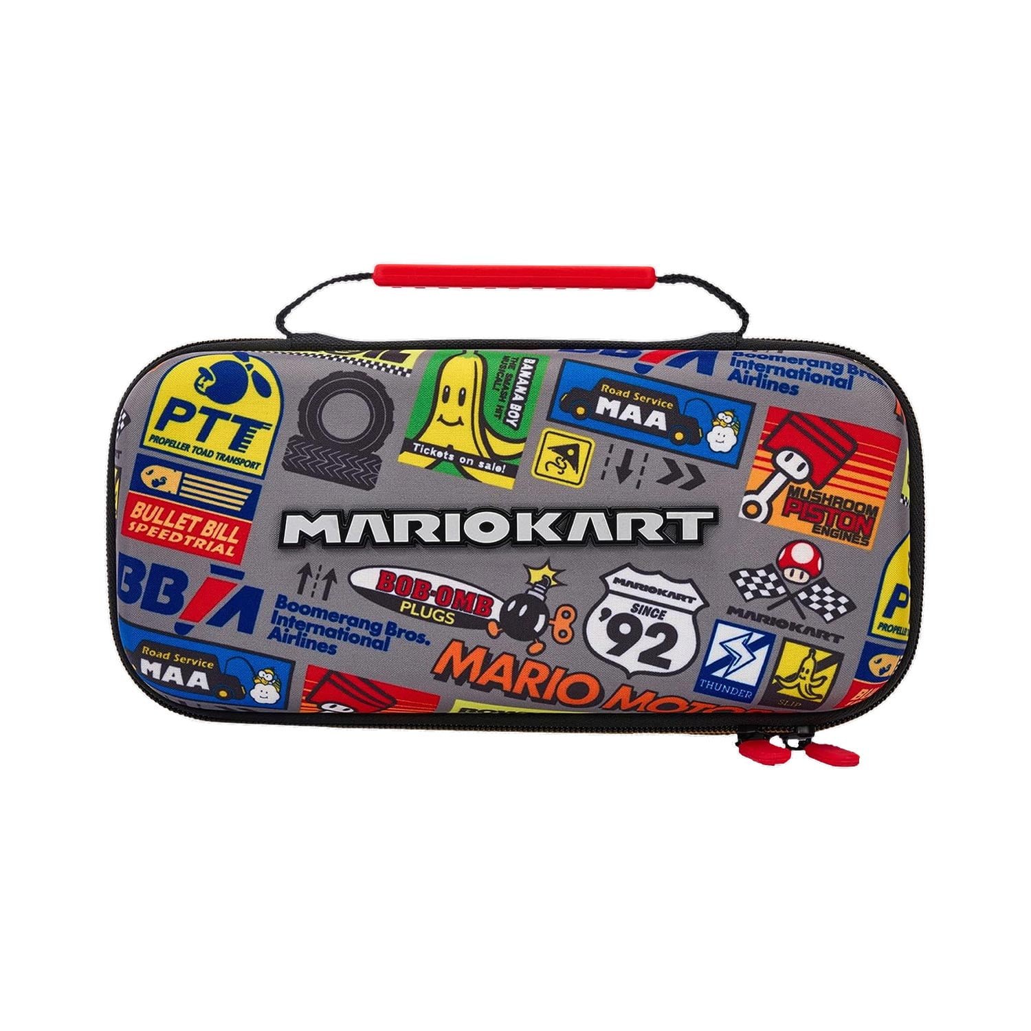 CONSOLA NINTENDO SWITCH MODELO OLED NEON + MARIO KART 8 + ESTUCHE MARIO KART - 6