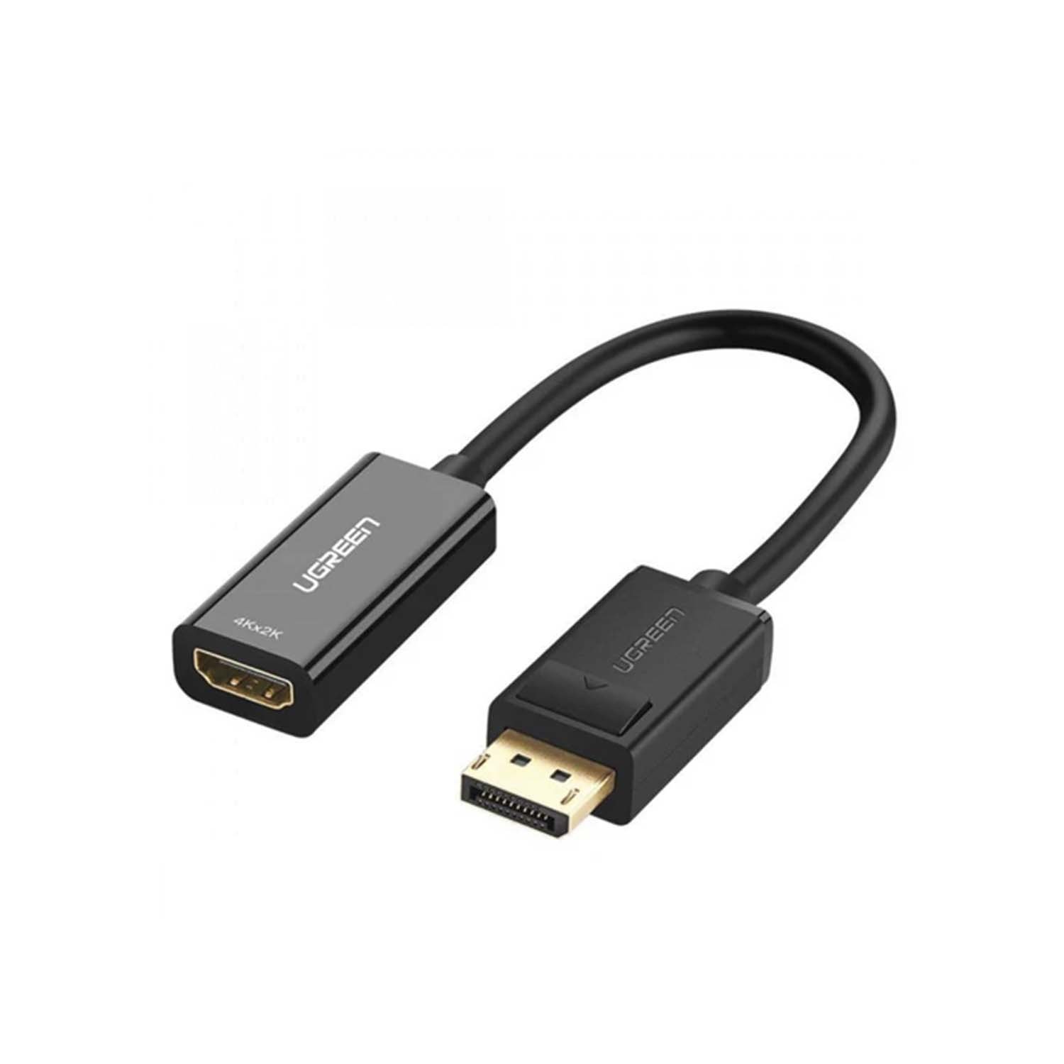 ADAPTADOR UGREEN 4KDP TO HDMI ADAPTER 40363 BLACK - 1