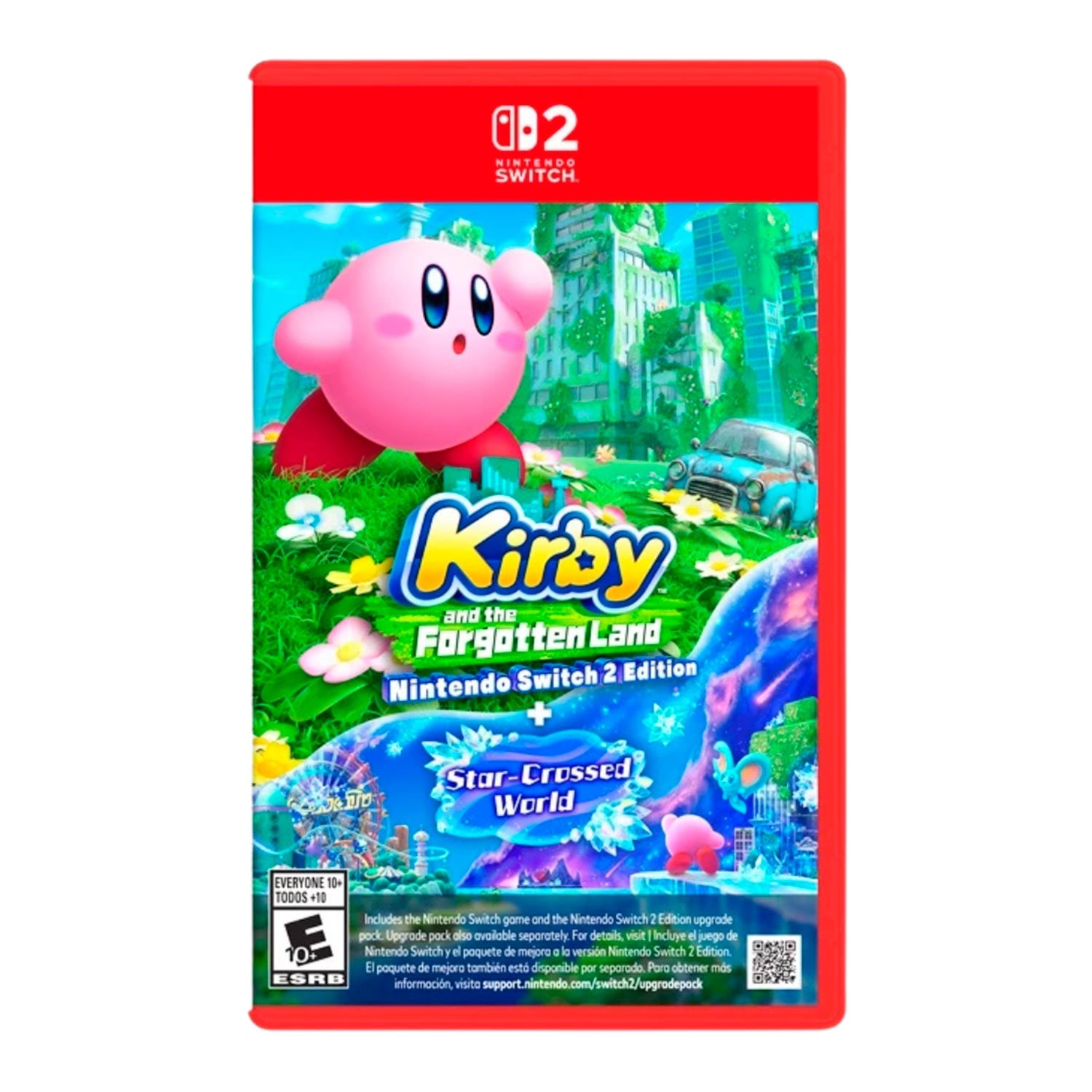 KIRBY AND THE FORGOTTEN LAND AND STAR-CROSSED WORLD NINTENDO SWITCH 2 LATAM - 1