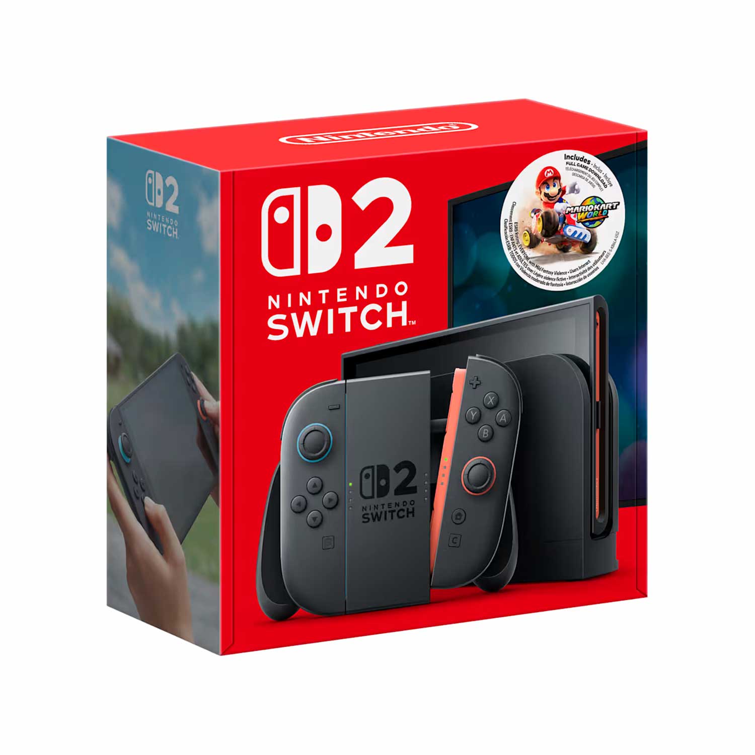 CONSOLA NINTENDO SWITCH 2 BUNDLE MARIO KART WORLD - 1