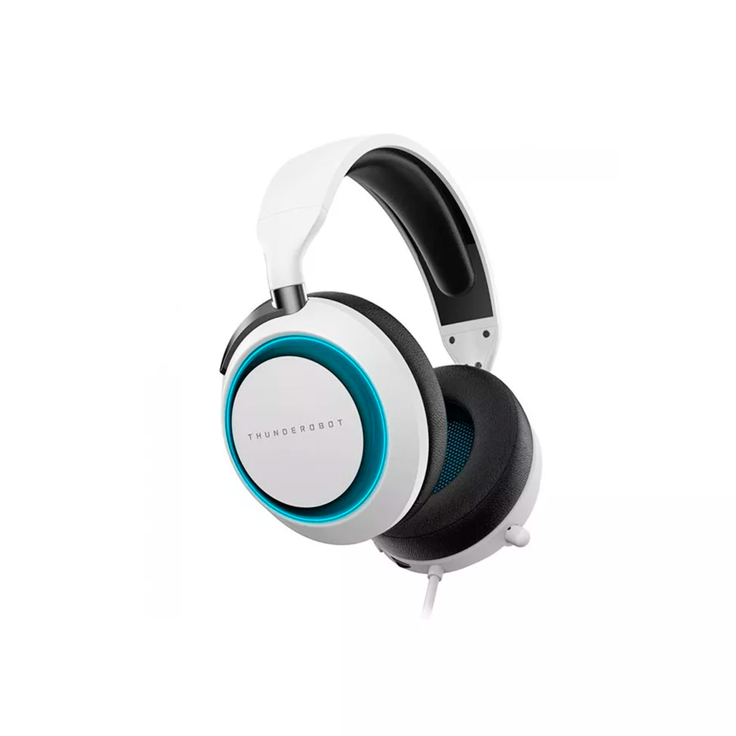 AUDIFONO GAMER THUNDEROBOT HG503 PRO CABLEADO 7.1 VIRTUAL RGB BLANCO - 2
