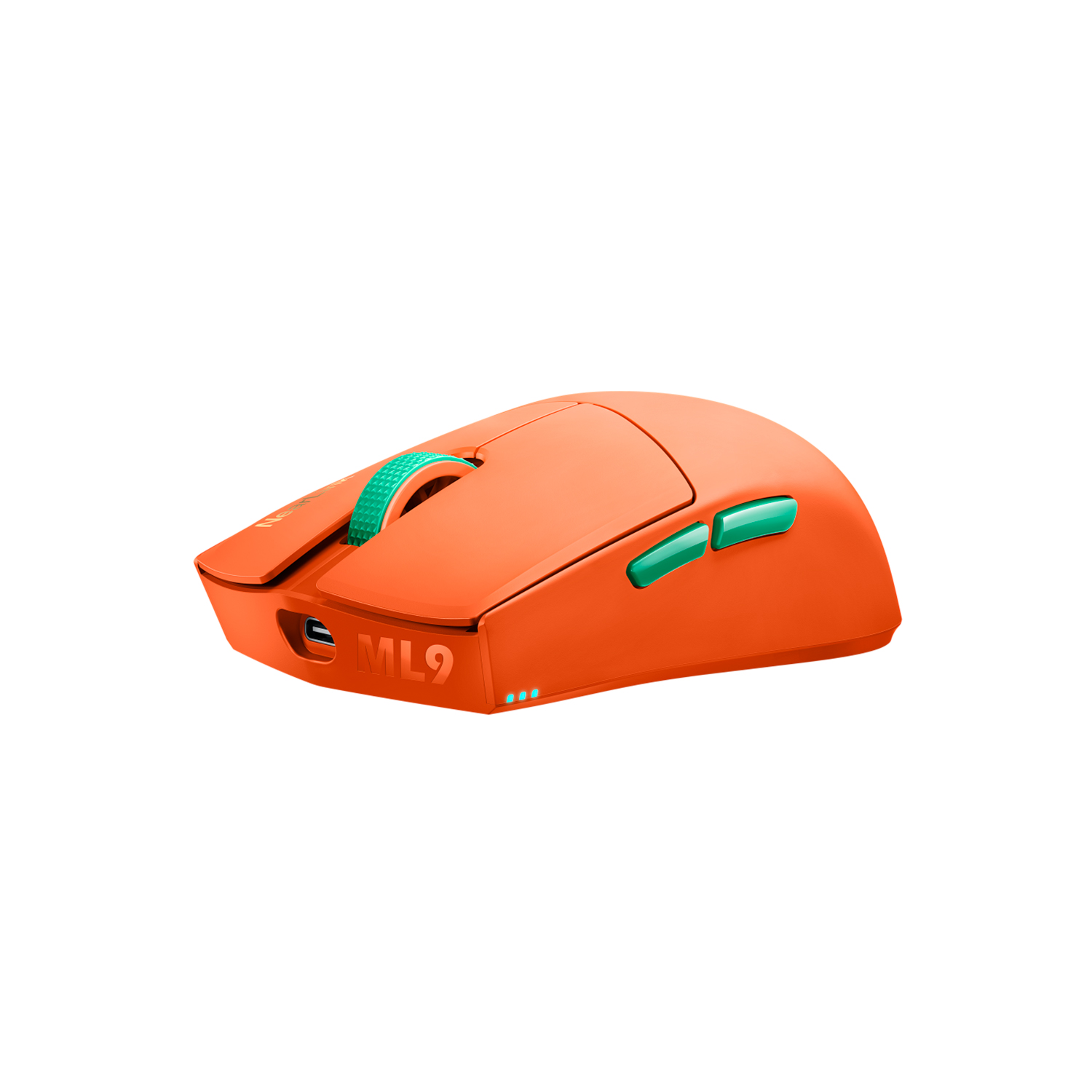 MOUSE GAMER THUNDEROBOT ML903 MINI INALAMBRICO BT/NEARLINK 30K DPI NARANJA - 2