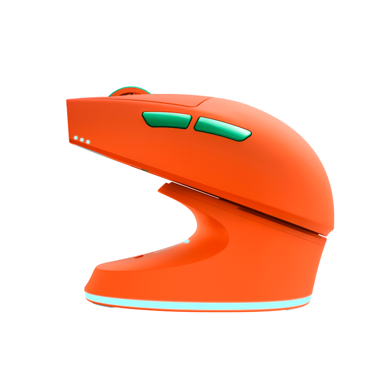 MOUSE GAMER THUNDEROBOT ML903 MINI INALAMBRICO BT/NEARLINK 30K DPI NARANJA - 3