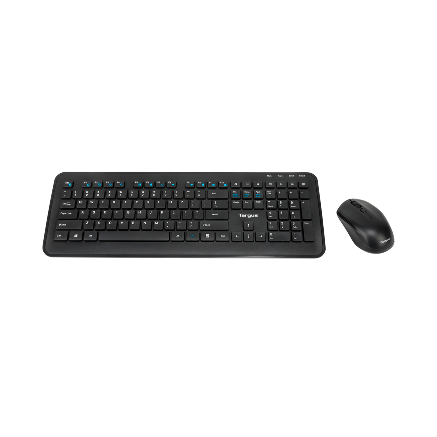 KIT DE TECLADO Y MOUSE TARGUS AKM610ES INALÁMBRICO USB ESPAÑOL NEGRO - 1
