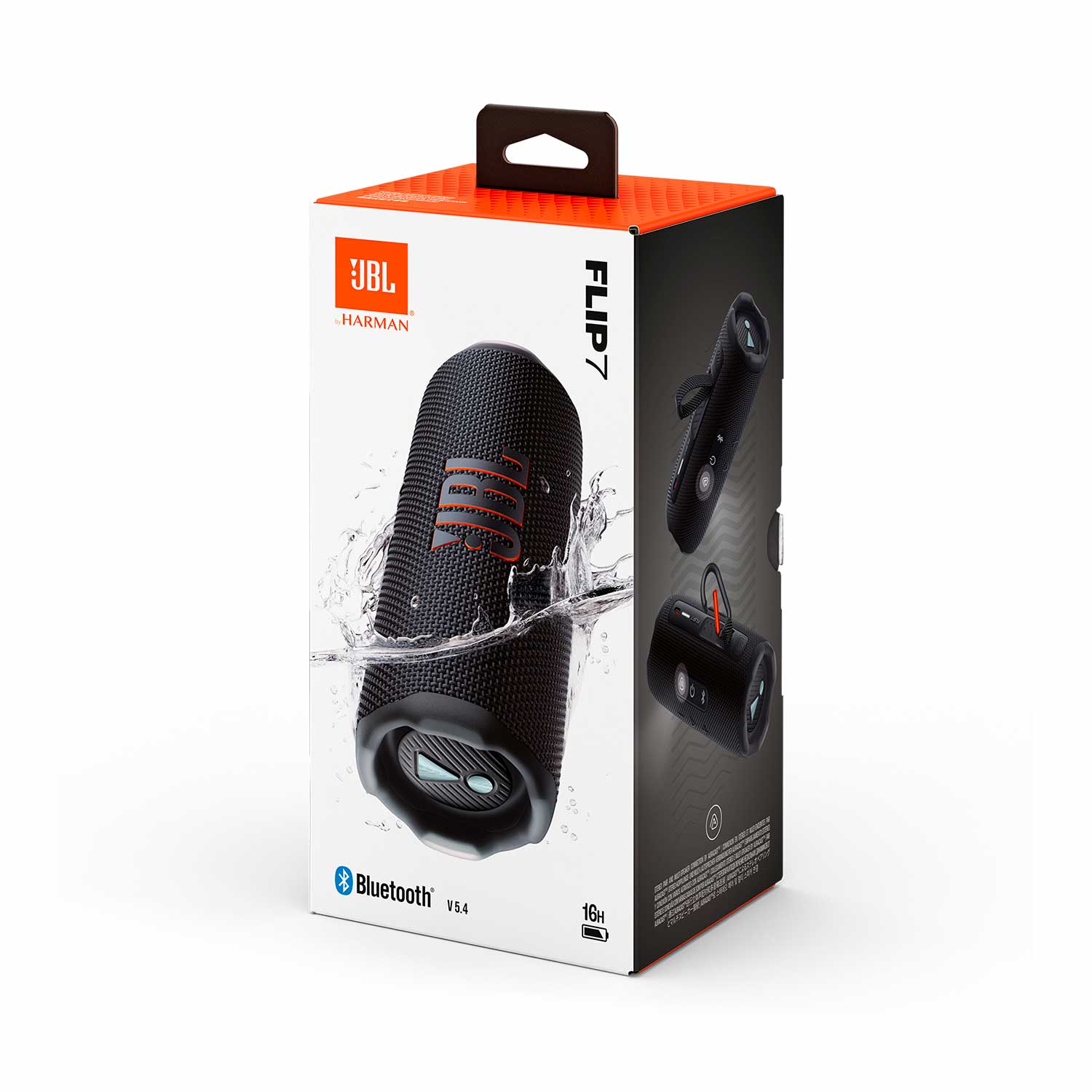 PARLANTE JBL INALAMBRICO BLUETOOTH FLIP 7 NEGRO - 1