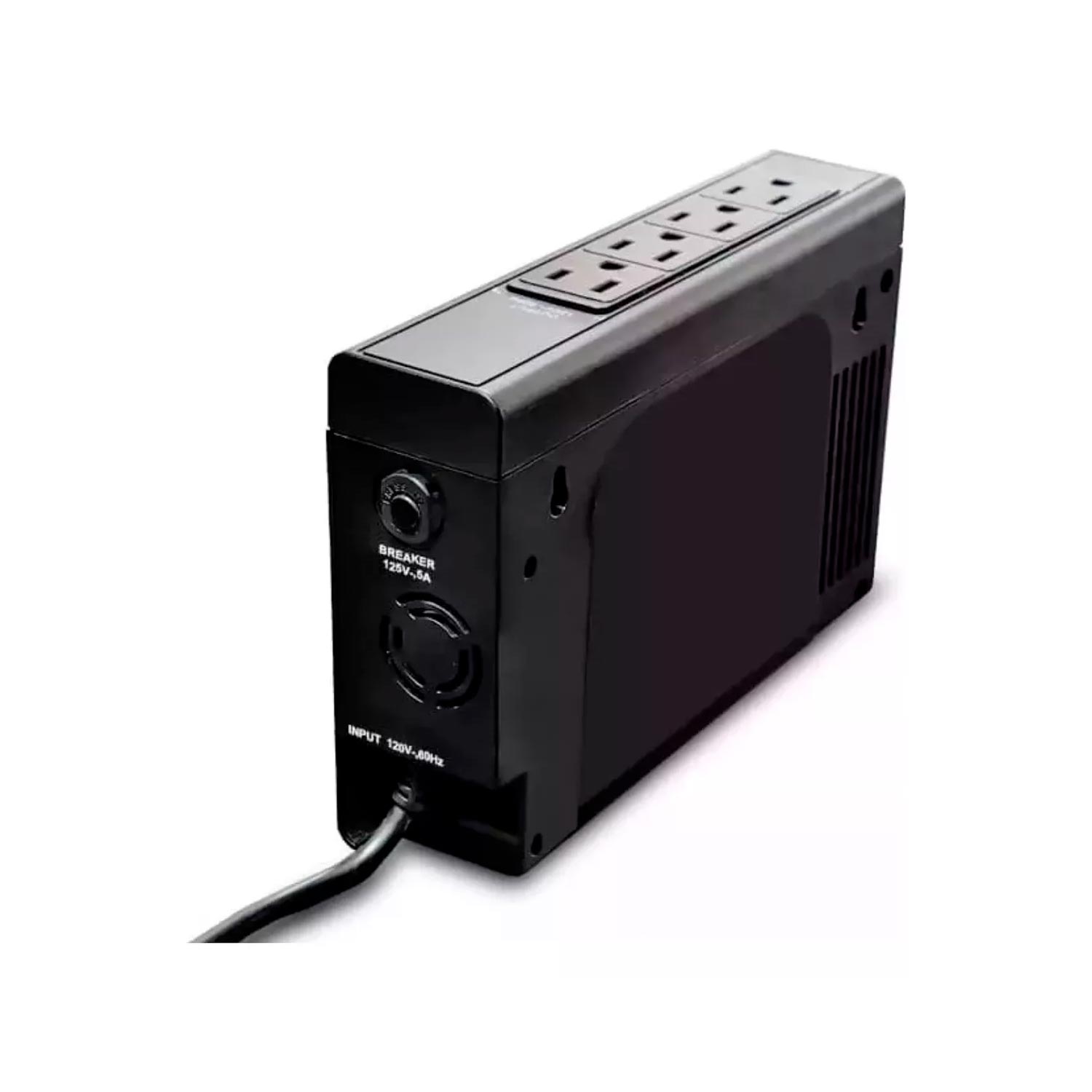 UPS CDP INTERACTIVO PORTATIL LI-504I 500VA 250W 4 SALIDAS NEMA NEGRO - 2