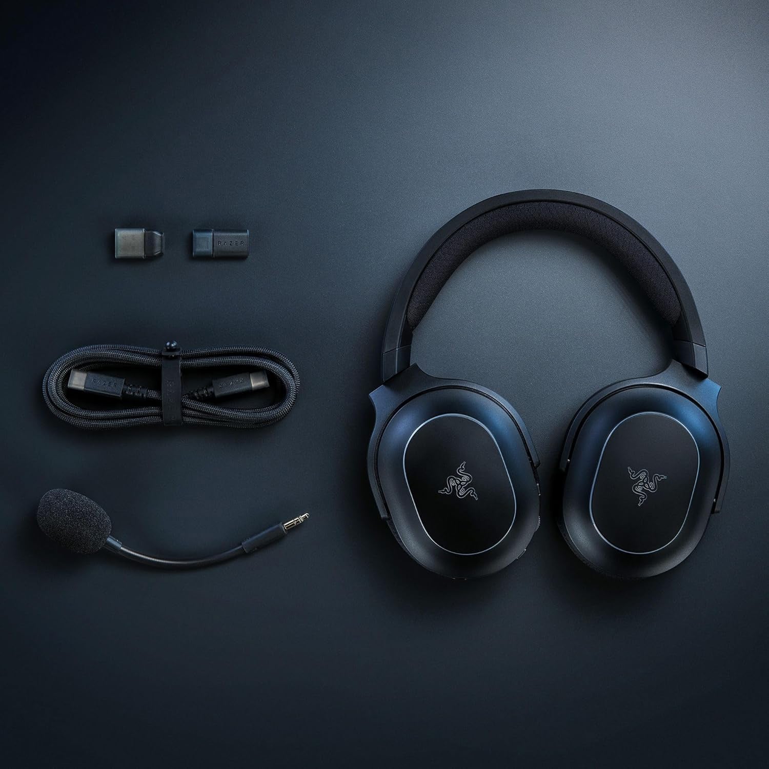 AUDIFONOS GAMER RAZER BARRACUDA X 70H SMARTSWITCH BLUETOOTH CHROMA RGB NEGRO - 4