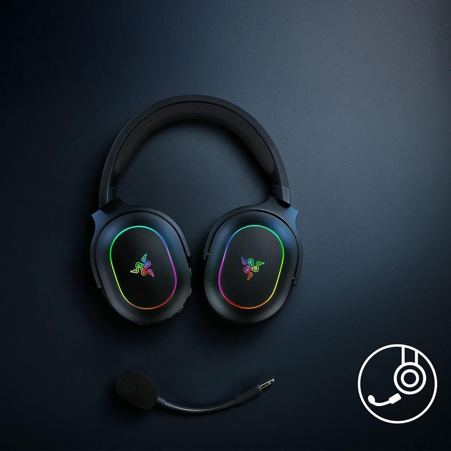 AUDIFONOS GAMER RAZER BARRACUDA X 70H SMARTSWITCH BLUETOOTH CHROMA RGB NEGRO - 6