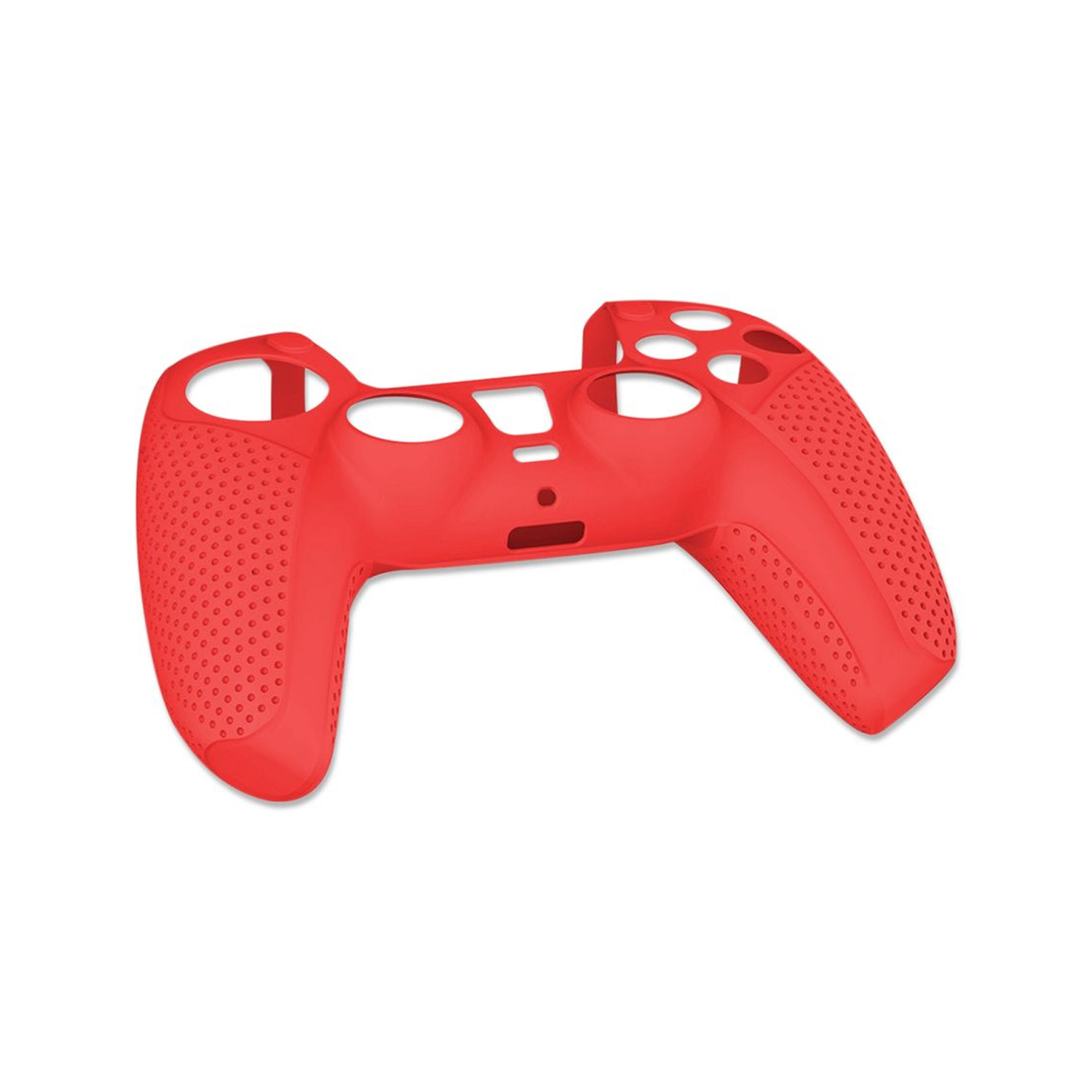PROTECTOR DE SILICONA PARA MANDO PS5 DUALSENSE AKSW-181 BLANCO-ROJO - 2
