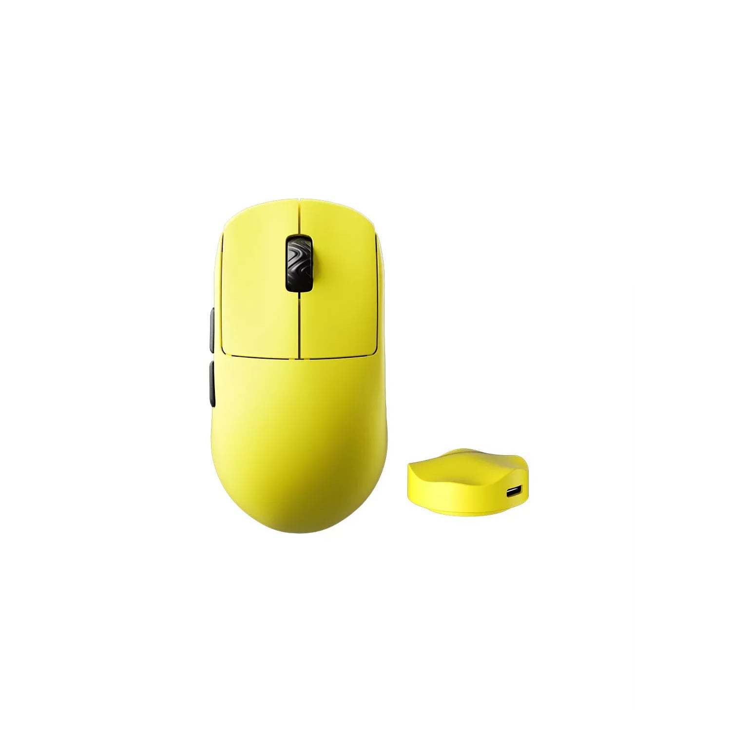 MOUSE GAMER SCYROX V8-Y INALAMBRICO 2.4HZ 30K DPI AMARILLO - 2