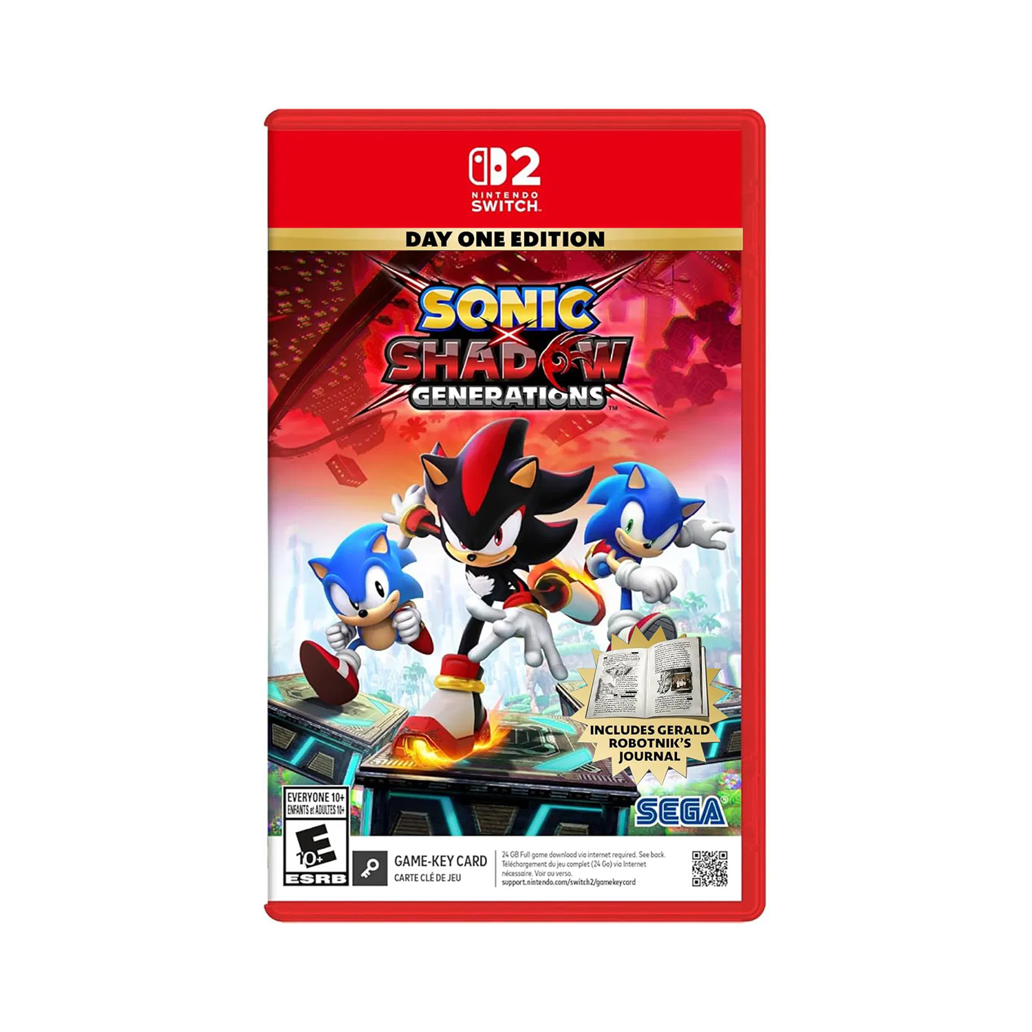 SONIC X SHADOWS GENERATION EDICION DAY ONE NINTENDO SWITCH 2 LATAM - 1