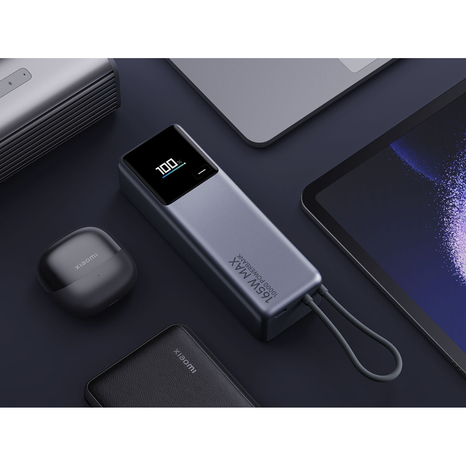 POWERBANK XIAOMI 10000MAH USB-C 165W PB1165M GRIS - 3