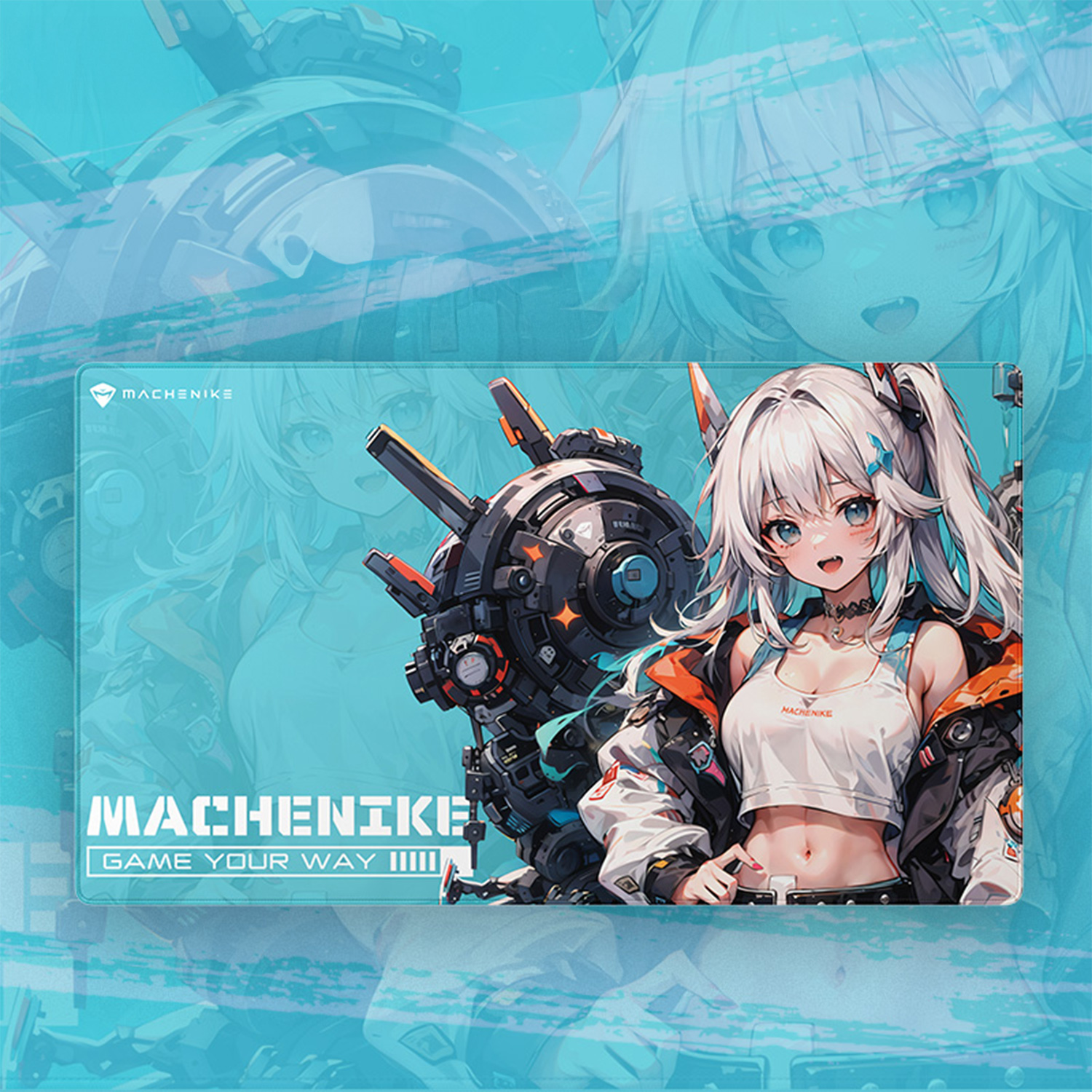 PAD MOUSE MACHENIKE GM704 AS COOL AS YOU ARE 700*400*MM EDICION MILLY - 2