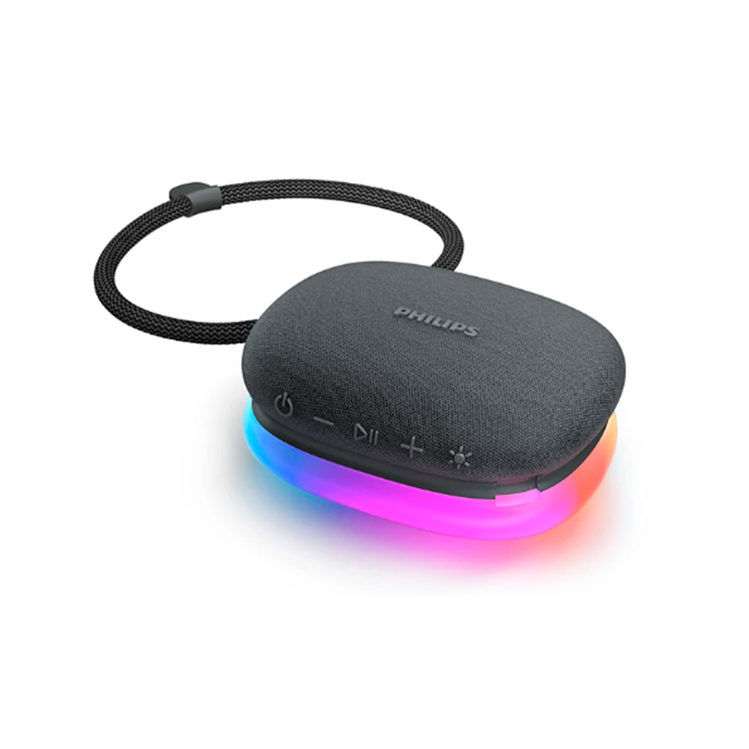 PARLANTE PHILIPS TAS2307 BLUETOOTH RGB 10W USB-C NEGRO - 5