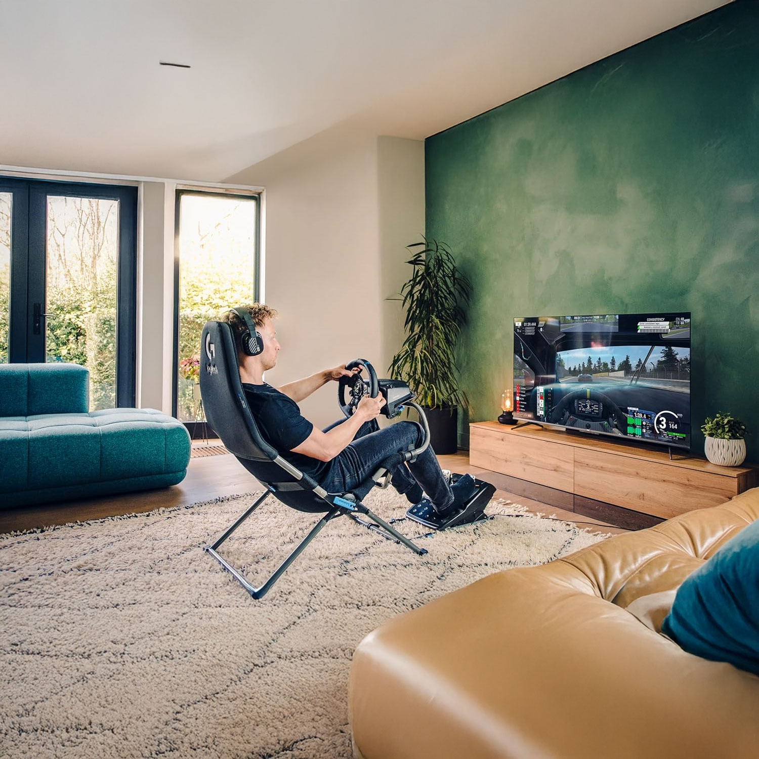 SILLA GAMER PLAYSEAT CHALLENGE X LOGITECH G EDITION RACING PS5/PC/XBOX - 5