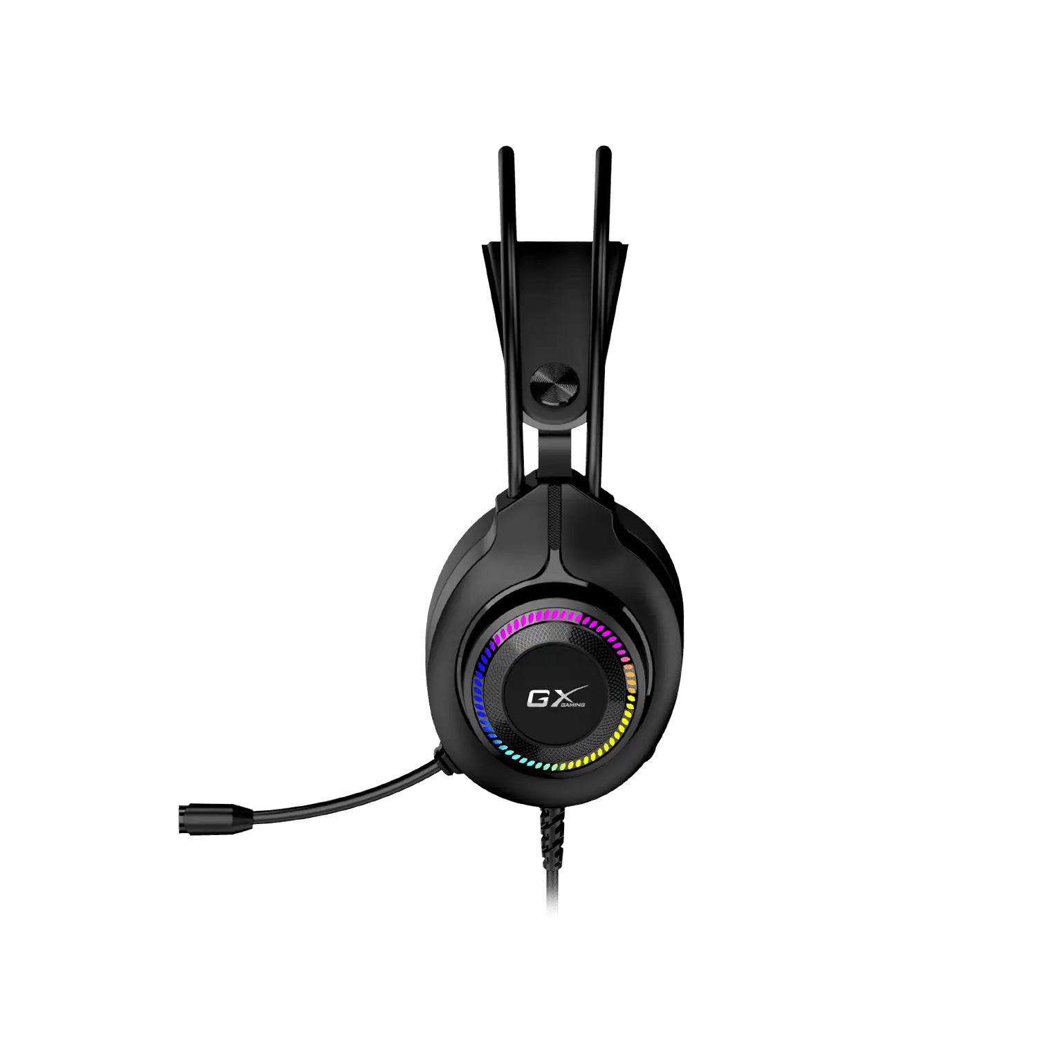 AUDIFONOS GAMER GENIUS HS-GX580U USB HEADSET RGB BLACK - 3