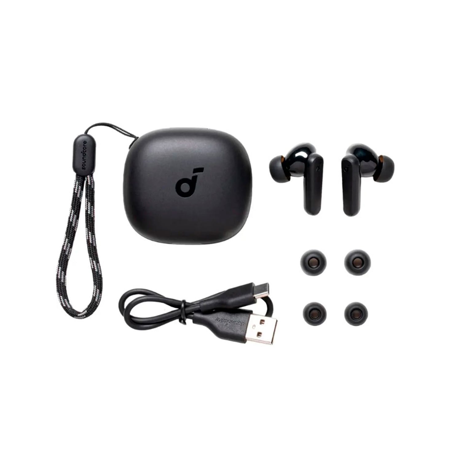 AUDIFONOS INALAMBRICOS ANKER SUNDCORE P25I BLUETOOTH NEGRO - 3
