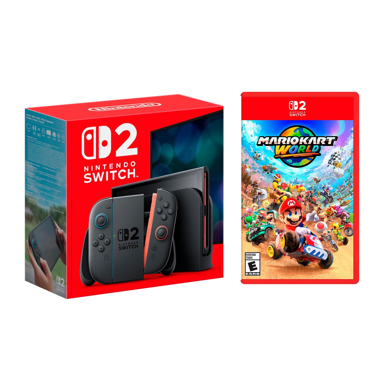 CONSOLA NINTENDO SWITCH 2 + MARIO KART WORLD - 1