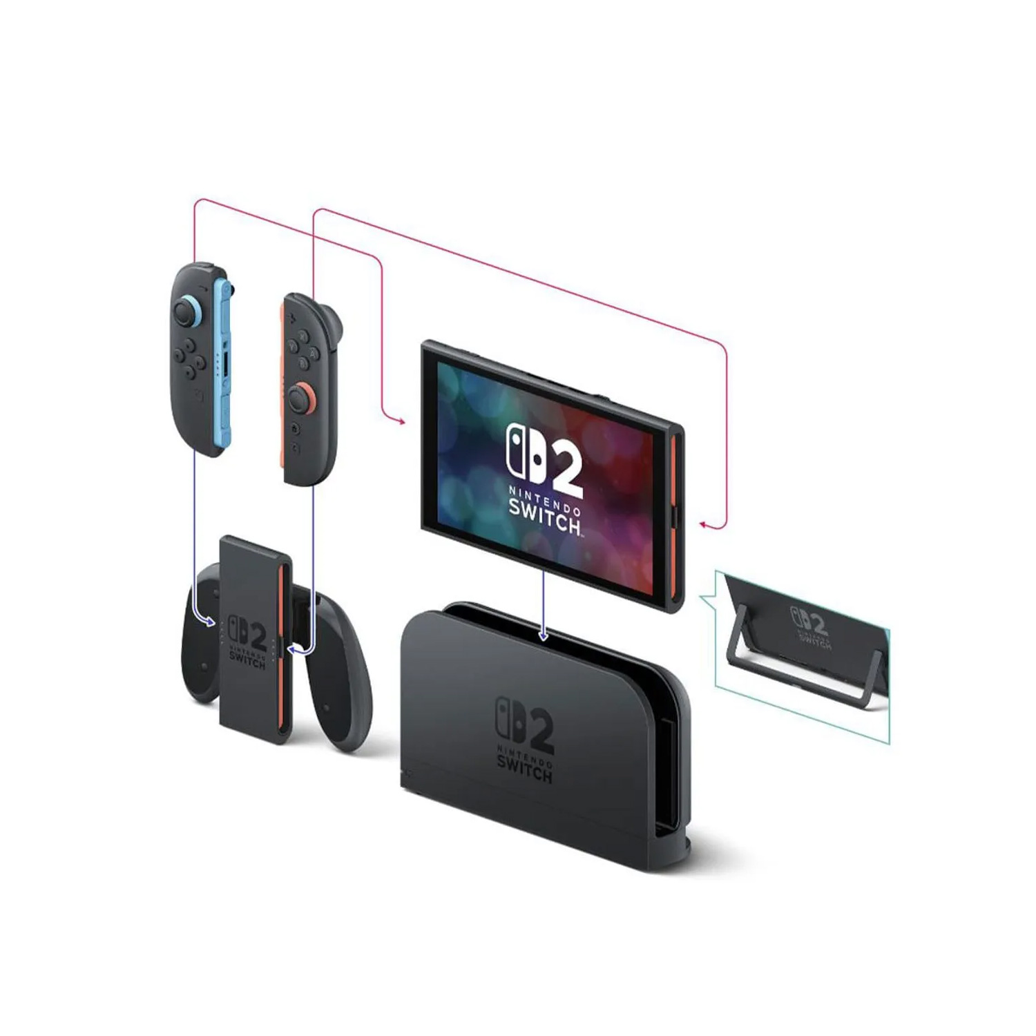 CONSOLA NINTENDO SWITCH 2 + MARIO KART WORLD - 2