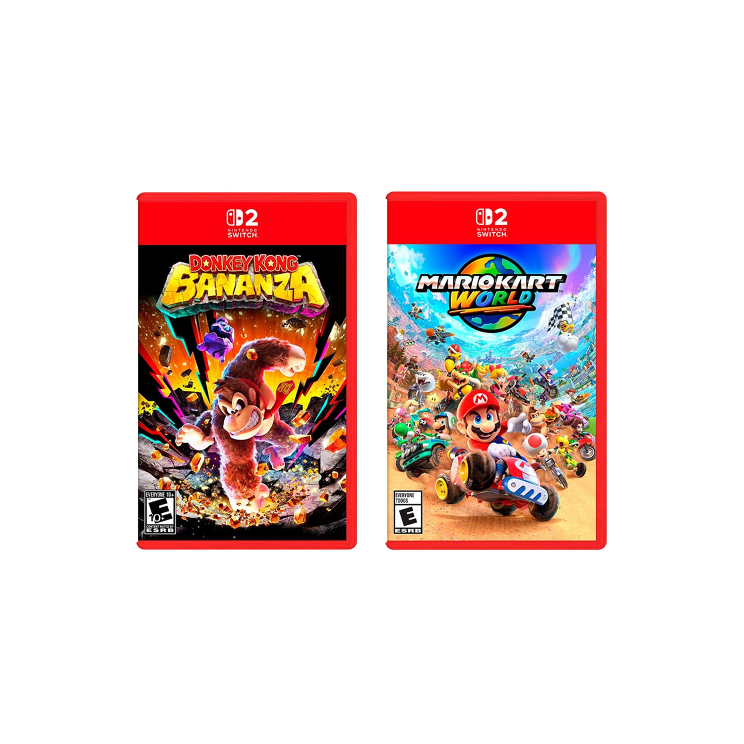 CONSOLA NINTENDO SWITCH 2 + MARIO KART WORLD + DONKEY KONG BANANZA - 3