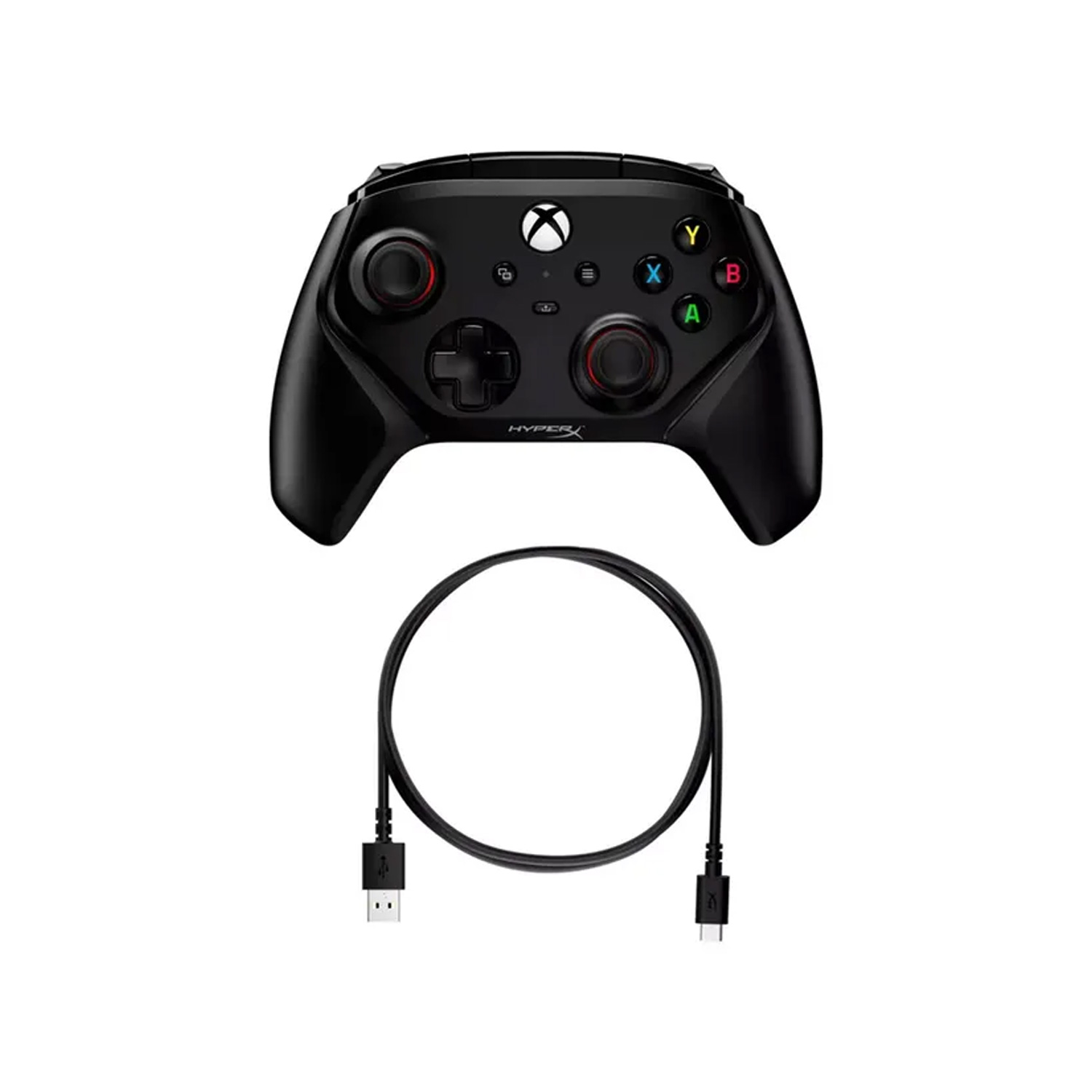 MANDO ALAMBRICO GAMER HYPERX CLUTCH GLADIATE BLACK - 5
