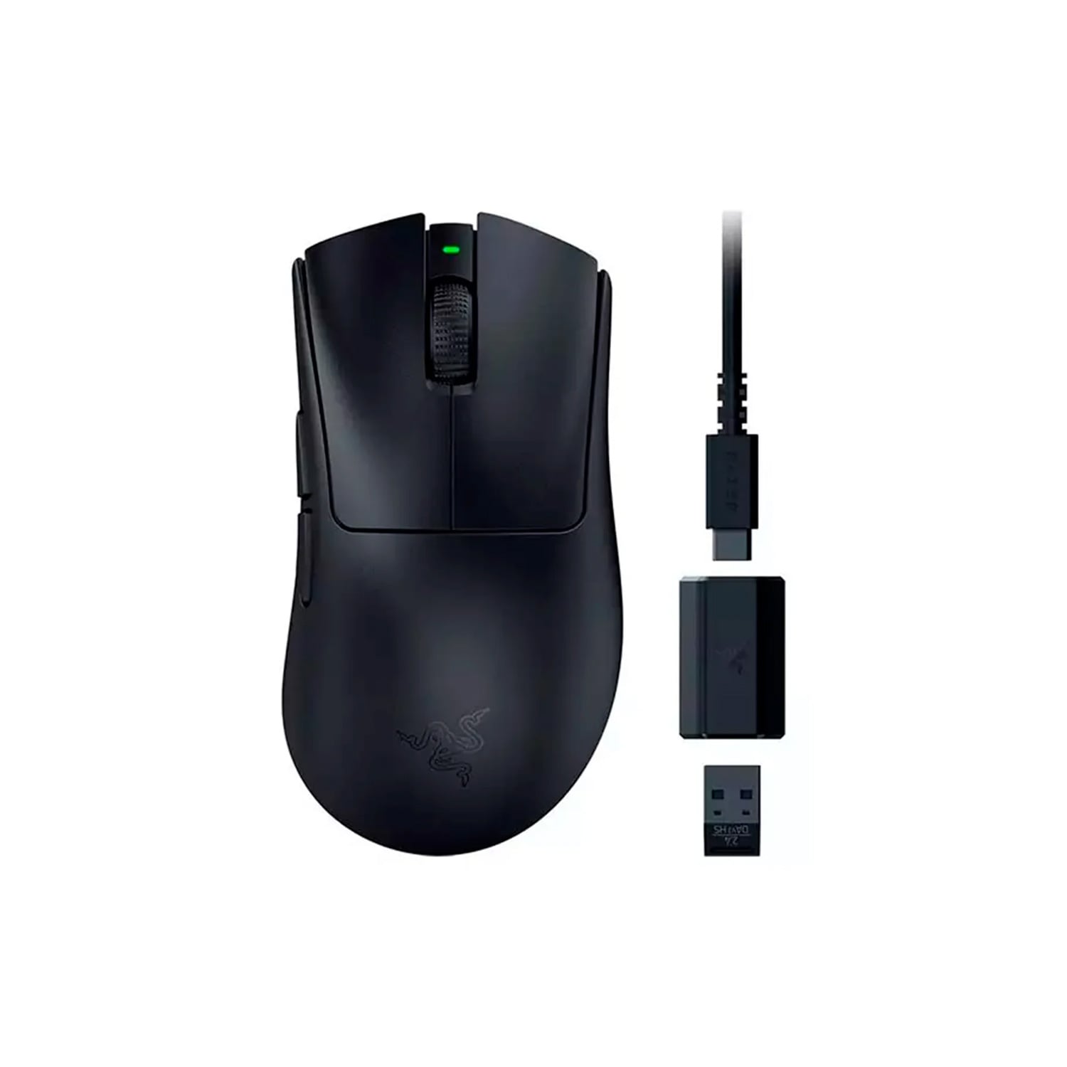 MOUSE GAMER RAZER DEATHADDER V3 HYPERSPEED 26K DPI BLACK - 2