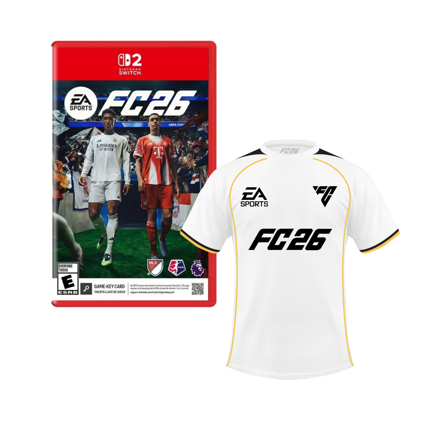 EA SPORTS FC 26 + POLO BLANCO M NINTENDO SWITCH 2 - 1