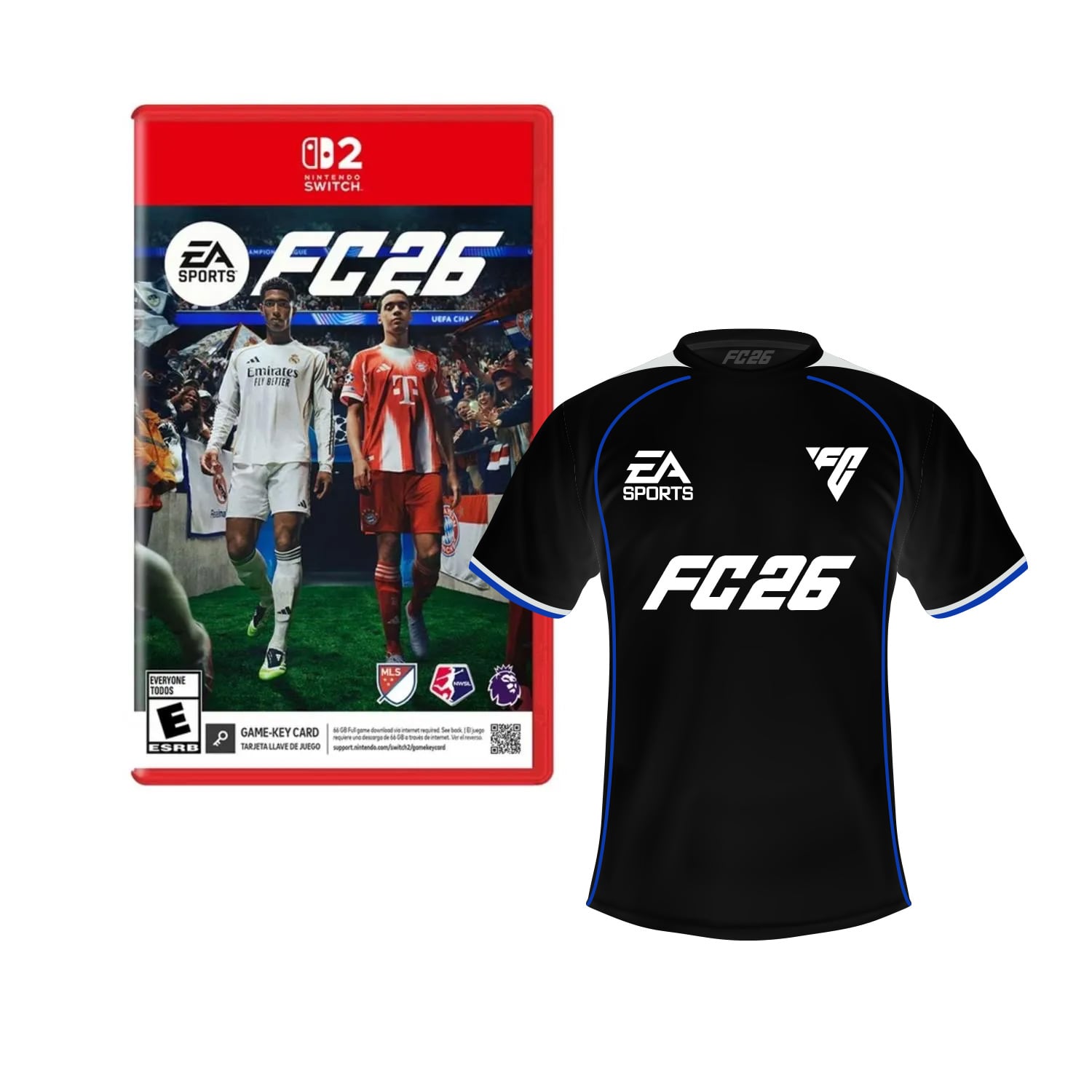 EA SPORTS FC 26 + POLO NEGRO XL NINTENDO SWITCH 2 - 1