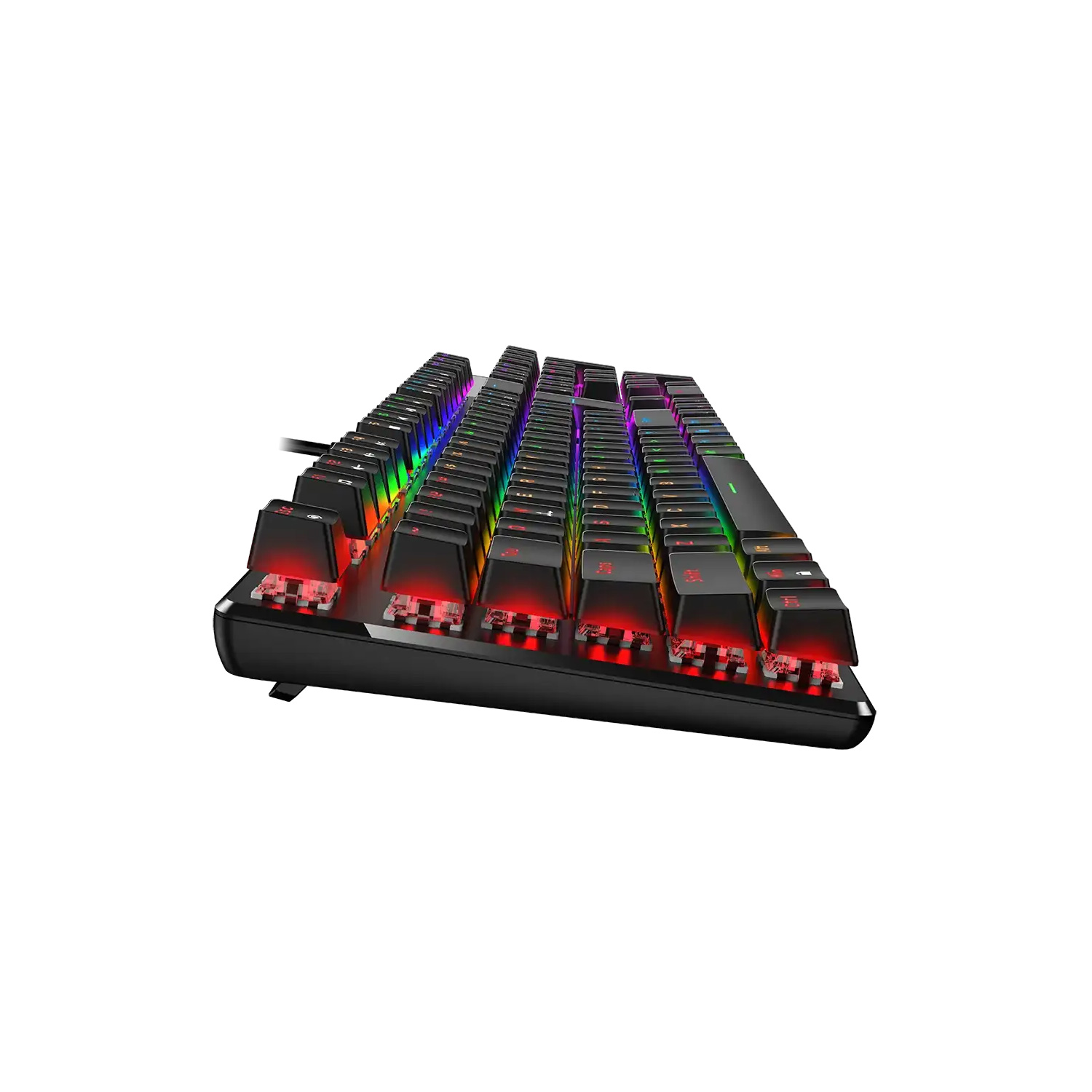TECLADO GAMER GENIUS GX SCORPION K12 RGB US MECHANICAL USB AI COPILOT BLACK - 4