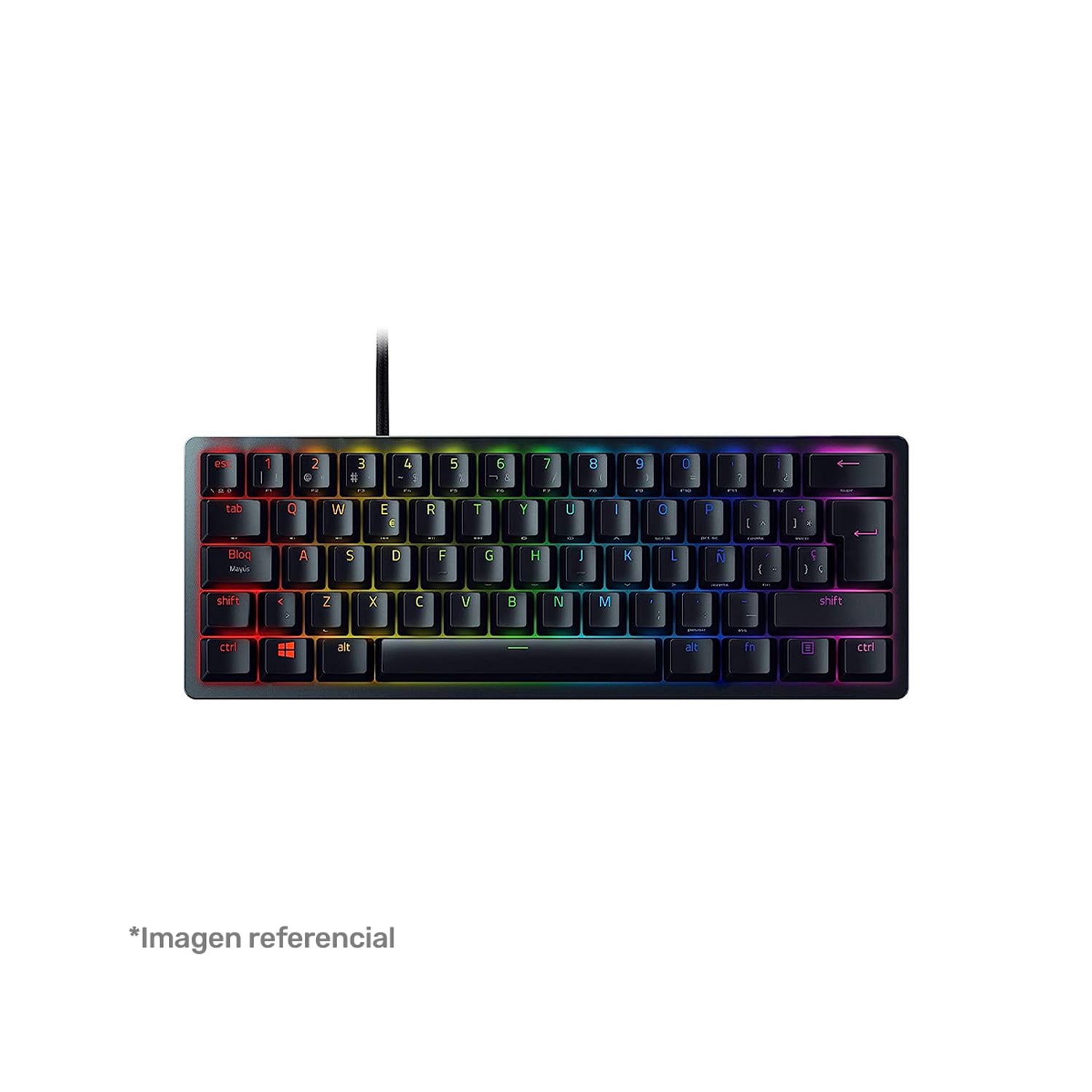 TECLADO GAMER RAZER HUNTSMAN MINI 60% SP OPTICAL GAMING BLACK - 1