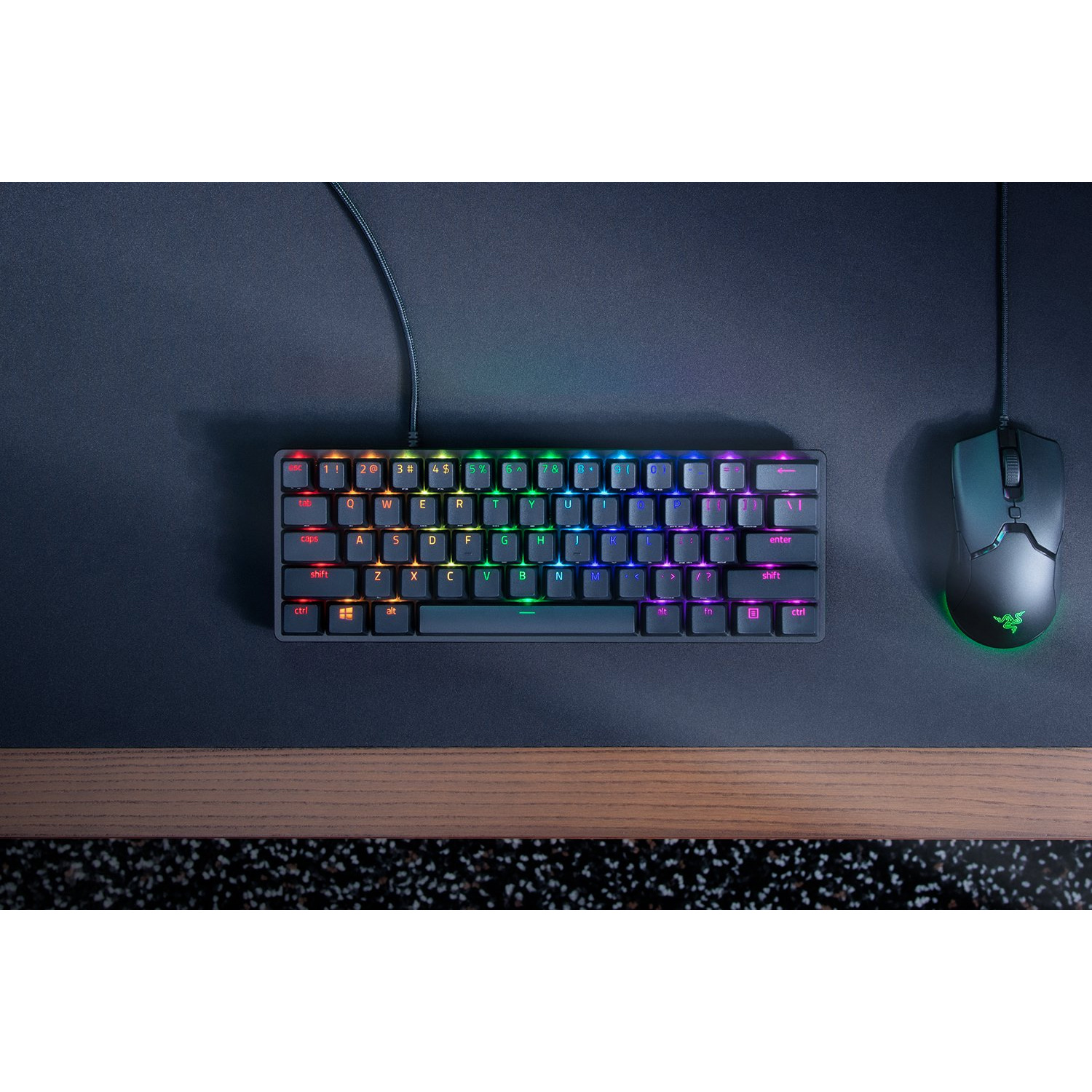 TECLADO GAMER RAZER HUNTSMAN MINI 60% SP OPTICAL GAMING BLACK - 4