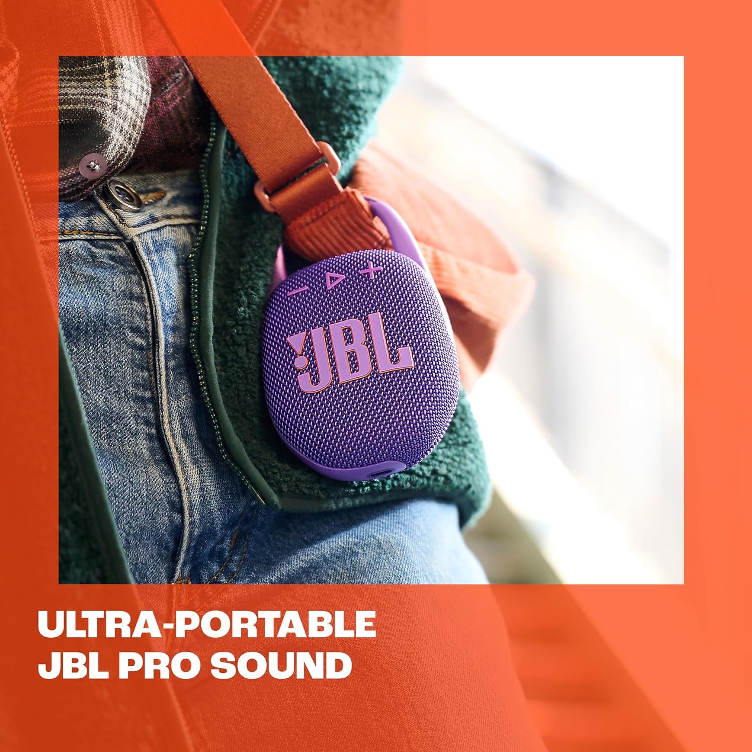 PARLANTE ALTAVOZ JBL CLIP 5 BLUETOOTH MORADO - 4
