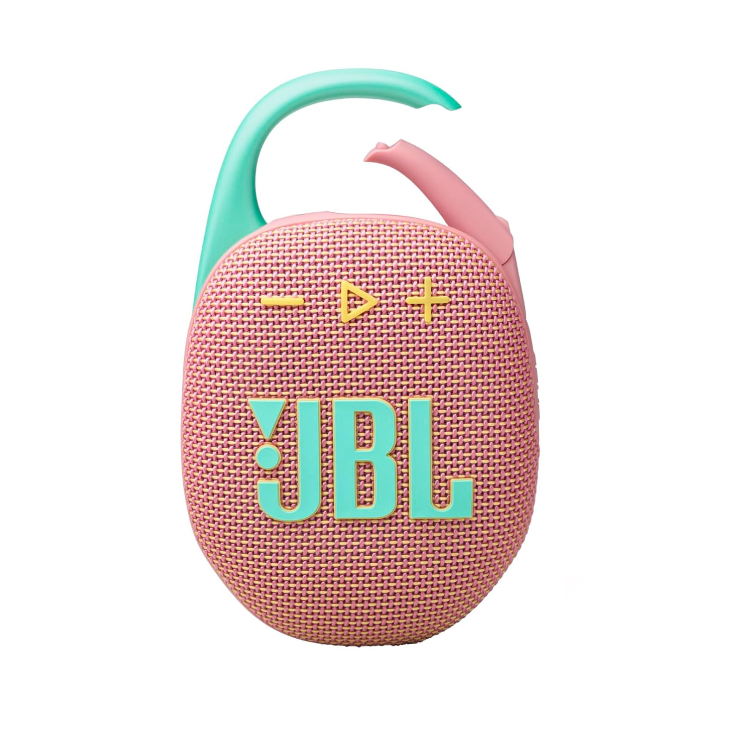PARLANTE ALTAVOZ JBL CLIP 5 BLUETOOTH VERDE ROSADO - 2
