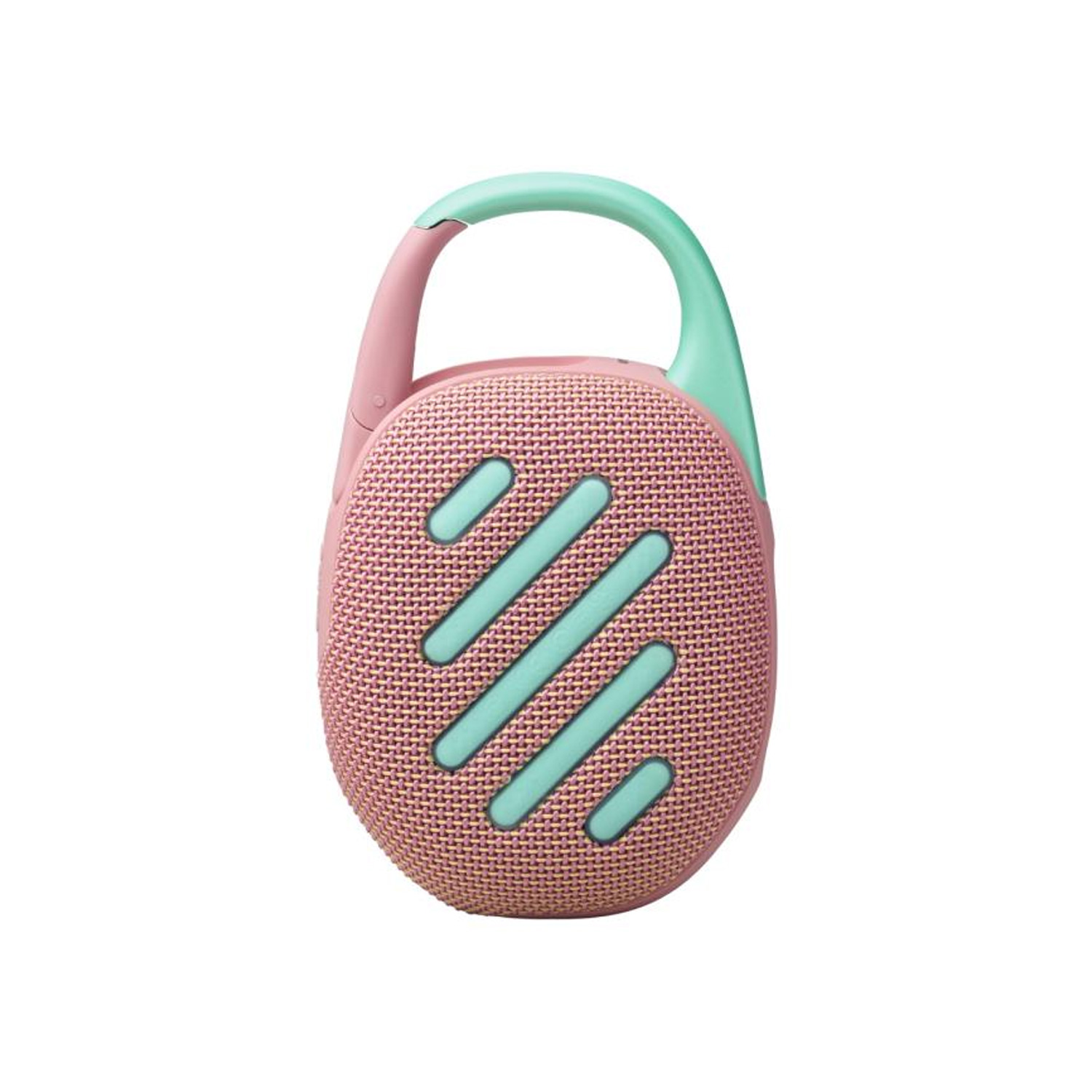 PARLANTE ALTAVOZ JBL CLIP 5 BLUETOOTH VERDE ROSADO - 3