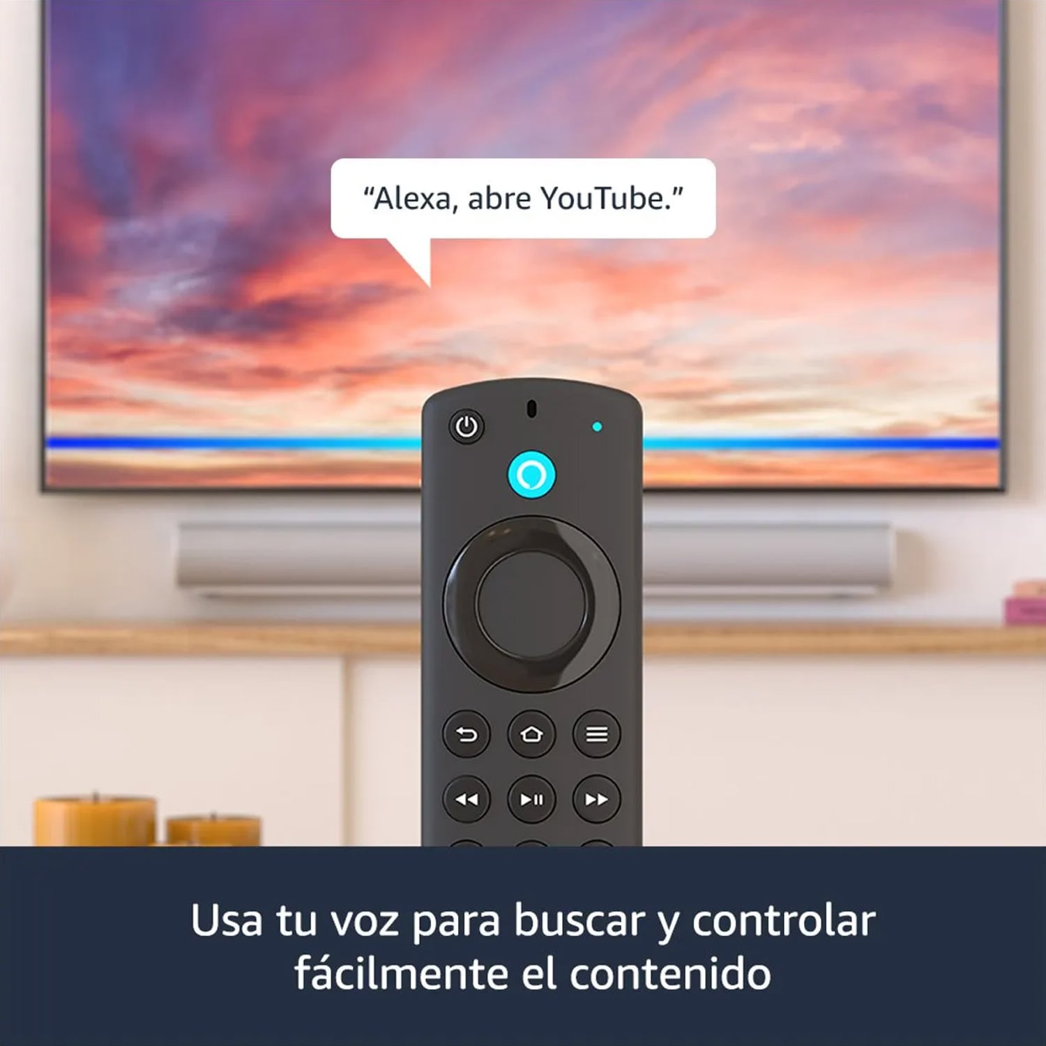 TV STICK AMAZON FIRE STICK FHD 8GB WI-FI 5 BLACK - 4