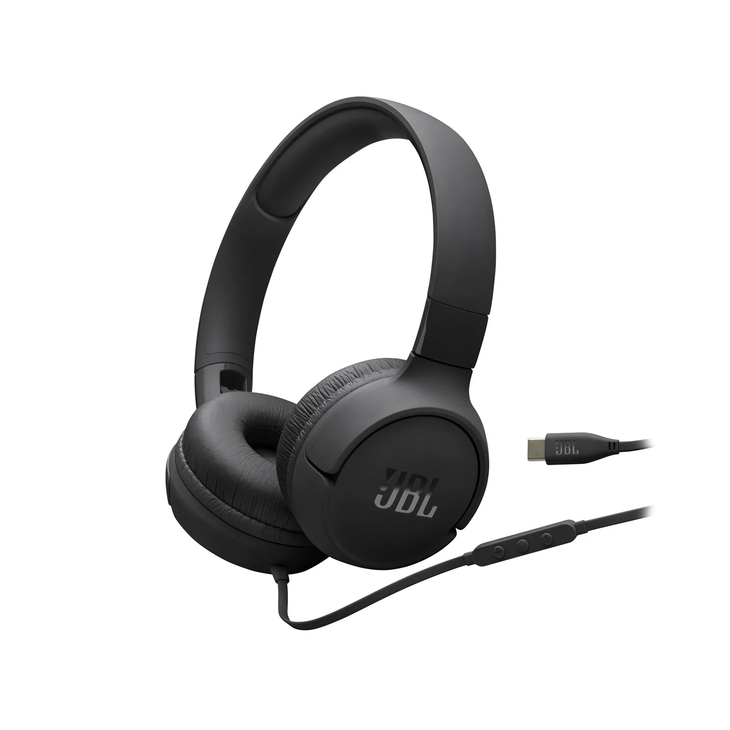 AUDIFONOS JBL TUNE 520C CON CABLE USB-C NEGRO - 1