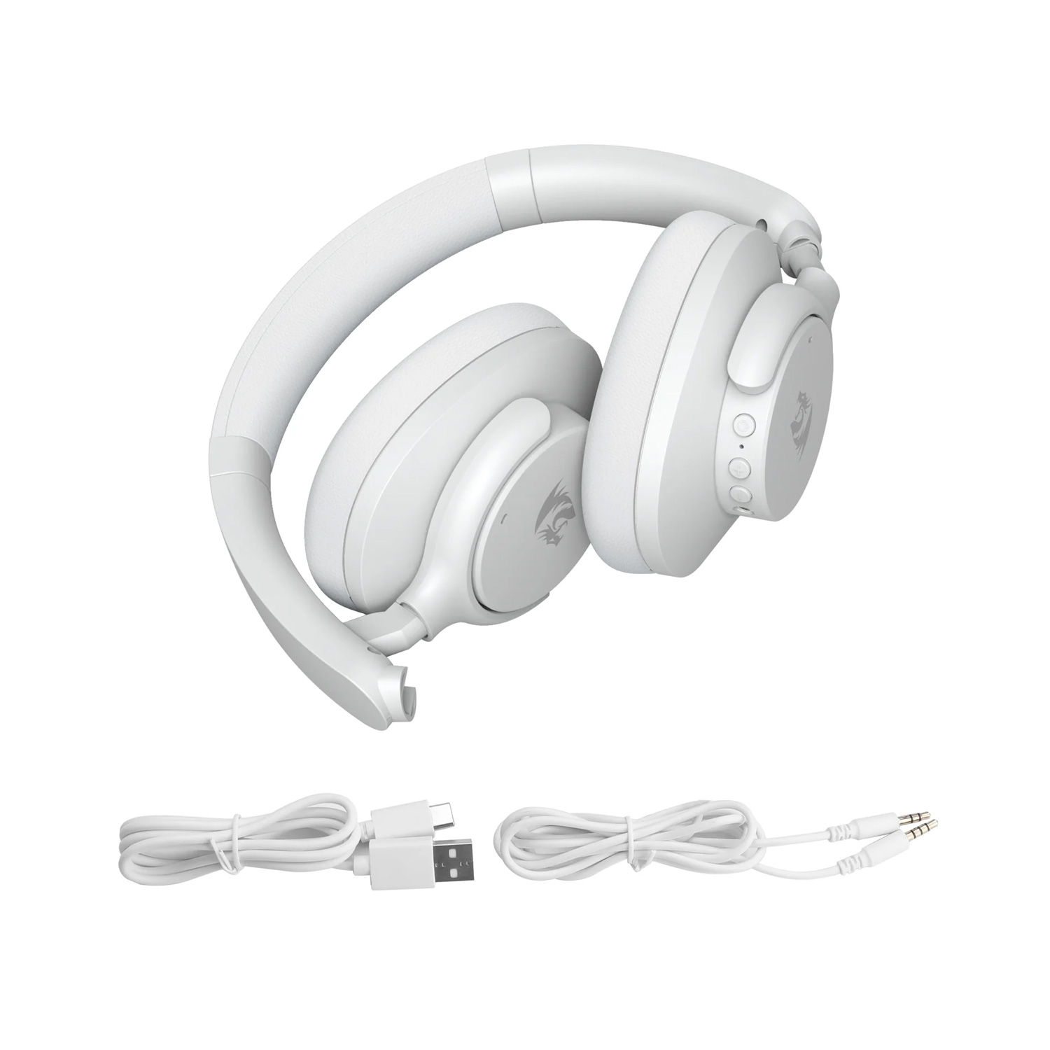 AURICULARES REDRAGON VIBECORE H610 WIRELESS GRAY - 6