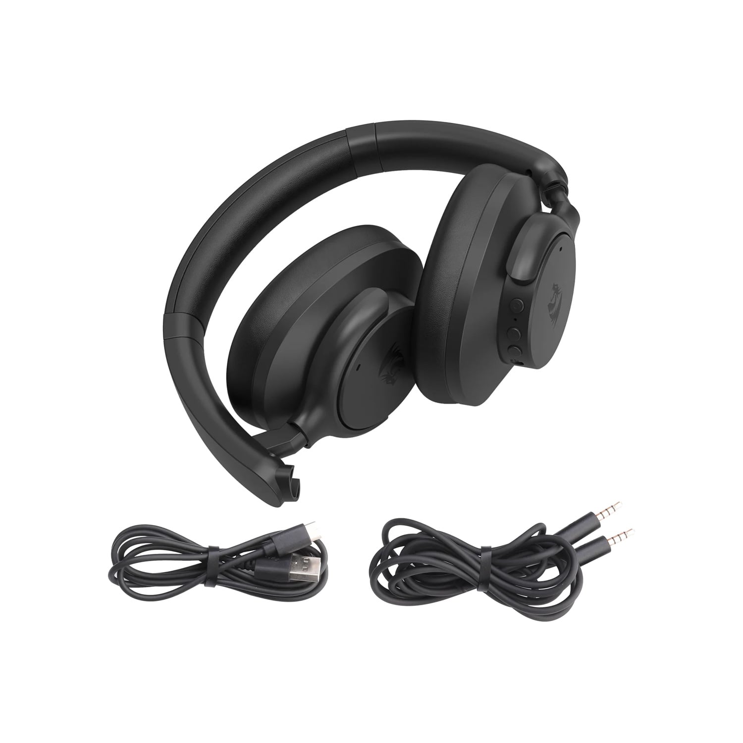 AURICULARES REDRAGON VIBECORE H610 WIRELESS BLACK - 6