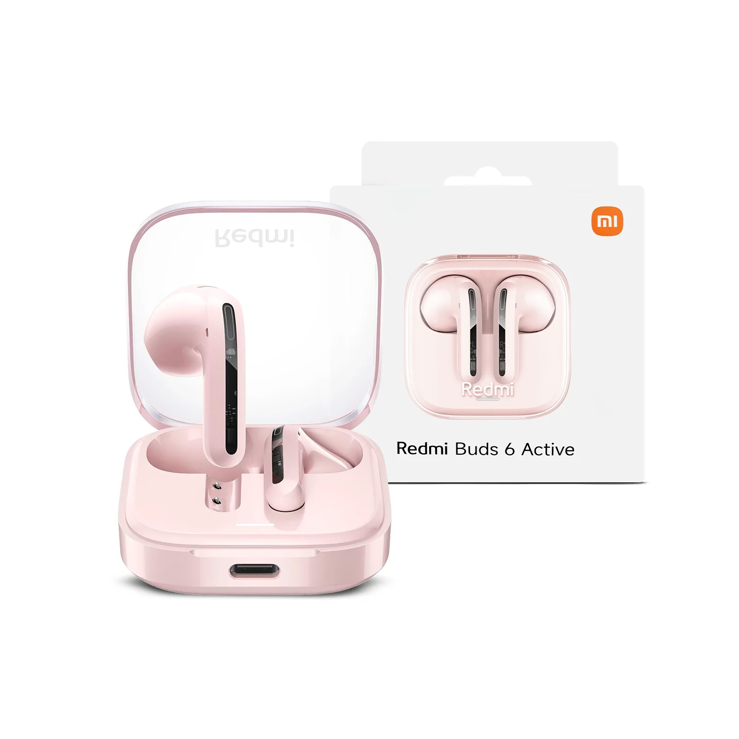 AUDIFONOS XIAOMI BLUETOOTH REDMI BUDS 6 ACTIVE PINK - 5
