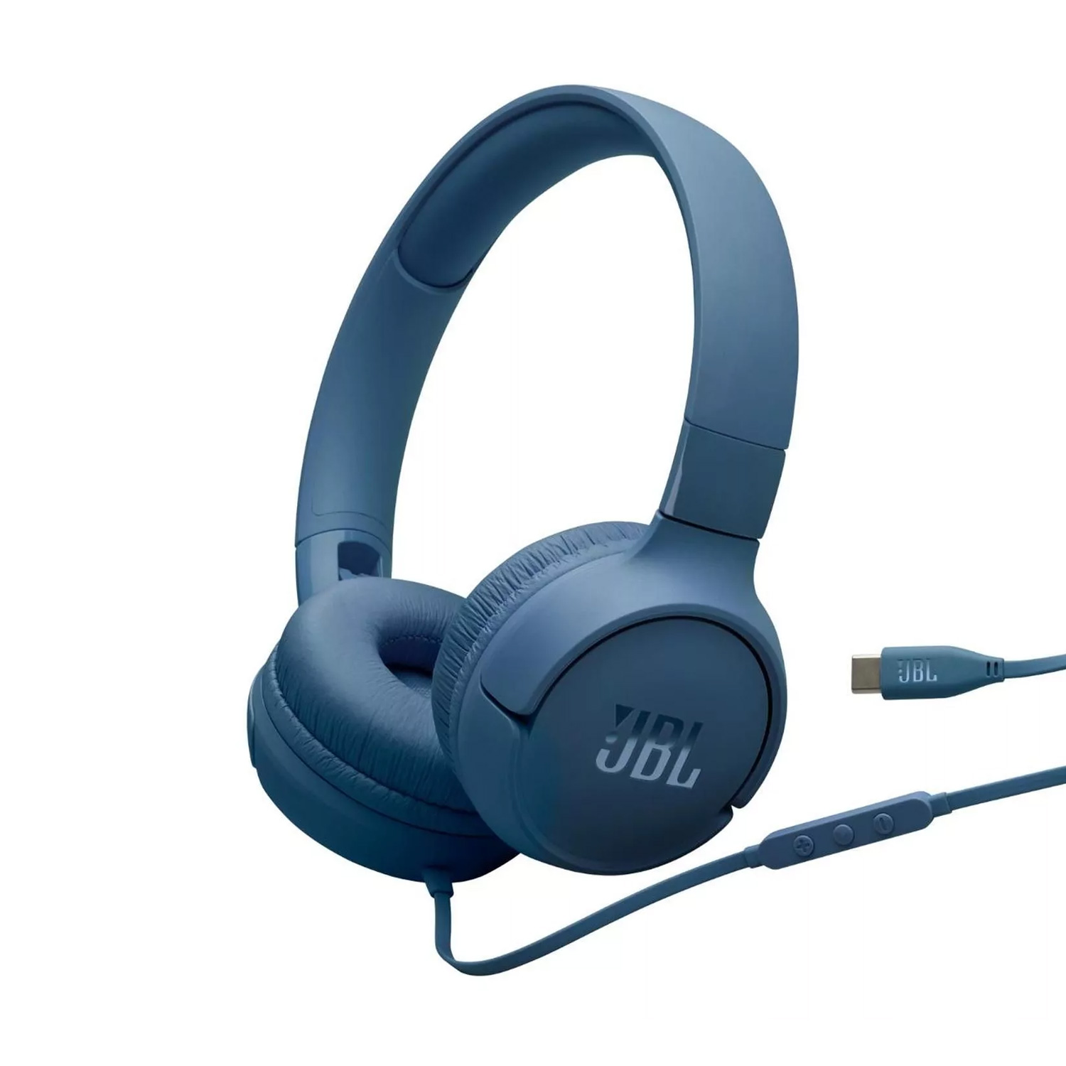 AUDIFONOS JBL TUNE 520C CON CABLE USB-C AZUL - 1