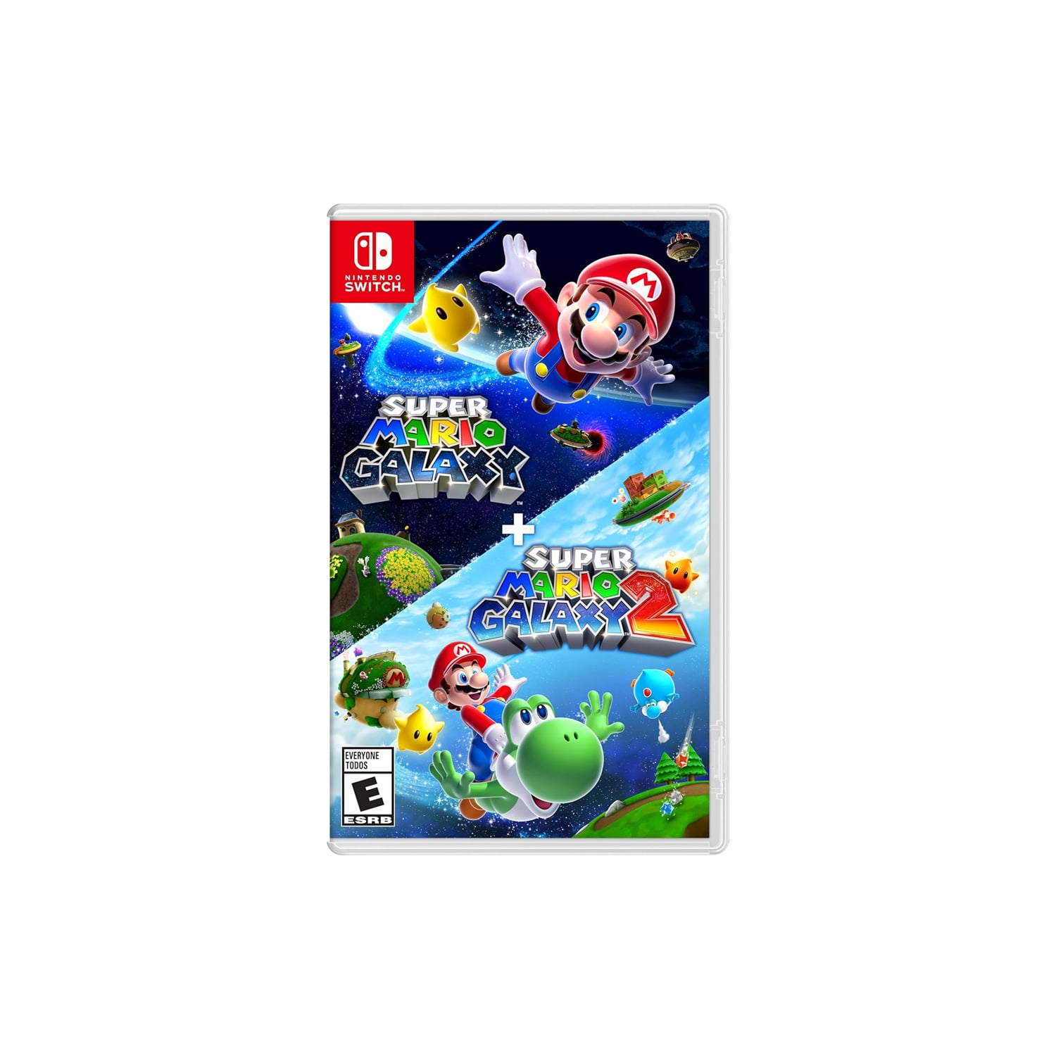 NINTENDO SWITCH MODELO OLED BLANCO + SUPER MARIO GALAXY + SUPER MARIO GALAXY 2 - 3