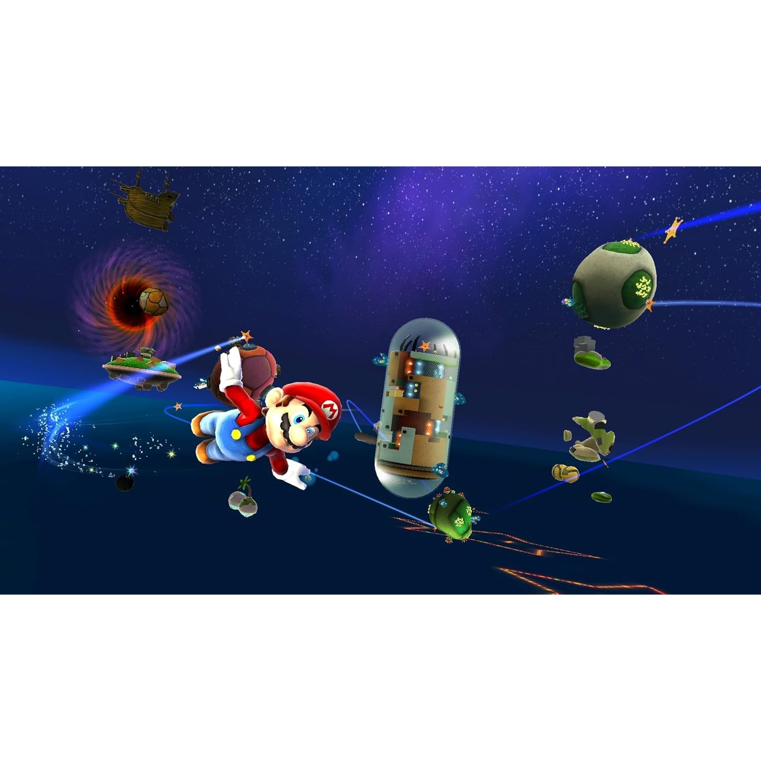 NINTENDO SWITCH MODELO OLED BLANCO + SUPER MARIO GALAXY + SUPER MARIO GALAXY 2 - 5