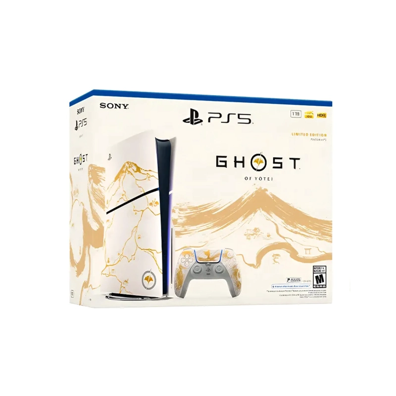 CONSOLA PLAYSTATION 5 SLIM ESTANDAR - GHOST OF YOTEI LIMITED EDITION - 1