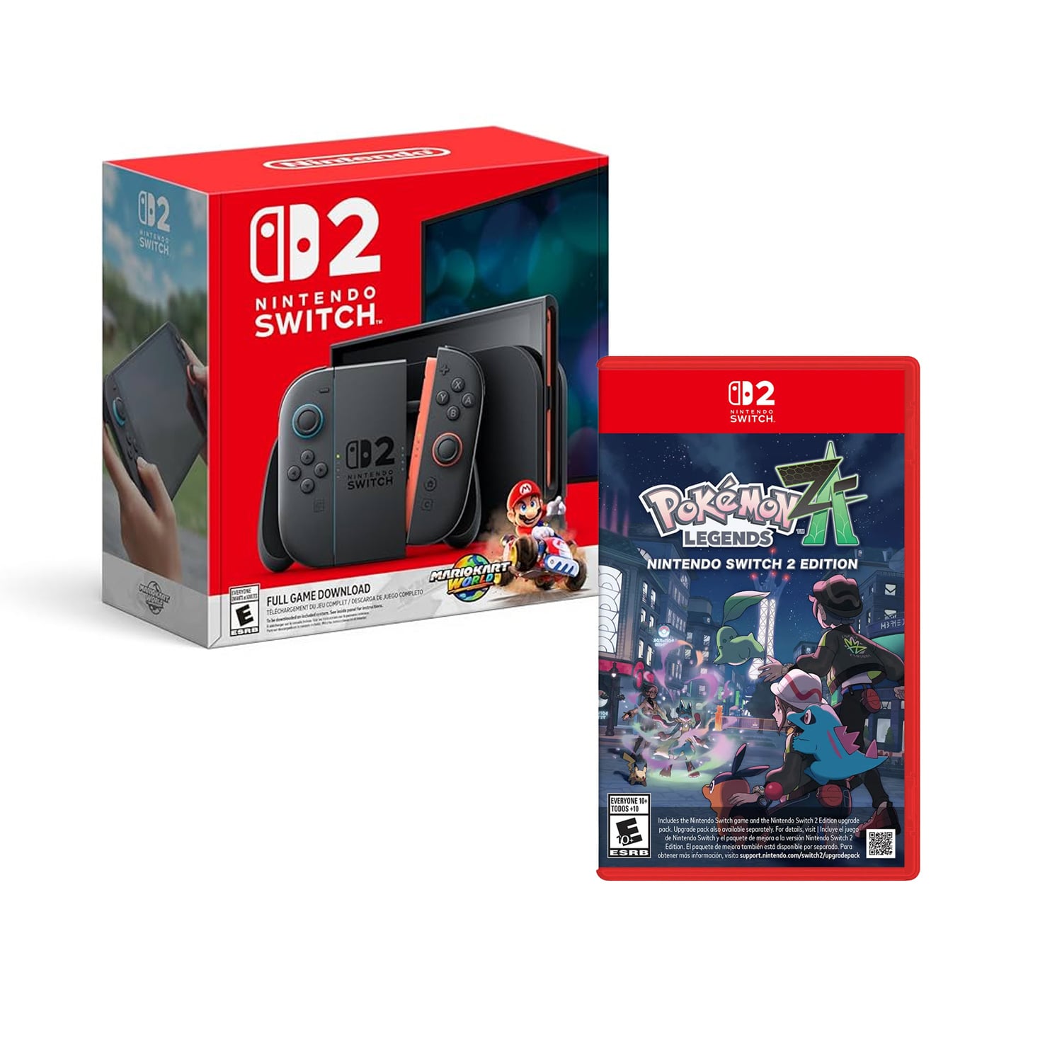 CONSOLA NINTENDO SWITCH 2 BUNDLE MARIO KART WORLD + POKEMON LEGENDS: Z-A - 1
