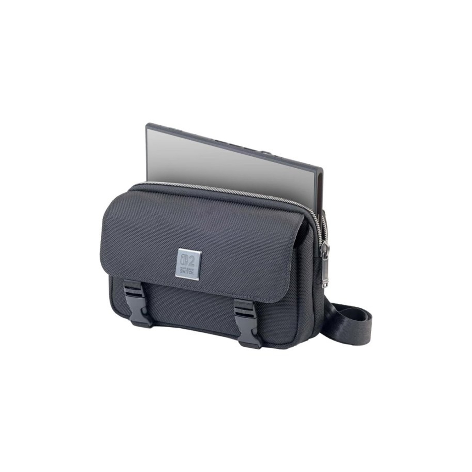 ESTUCHE GAME TRAVELER DELUXE CROSSBODY BAG NEGRO PARA NINTENDO SWITCH 2 - 3